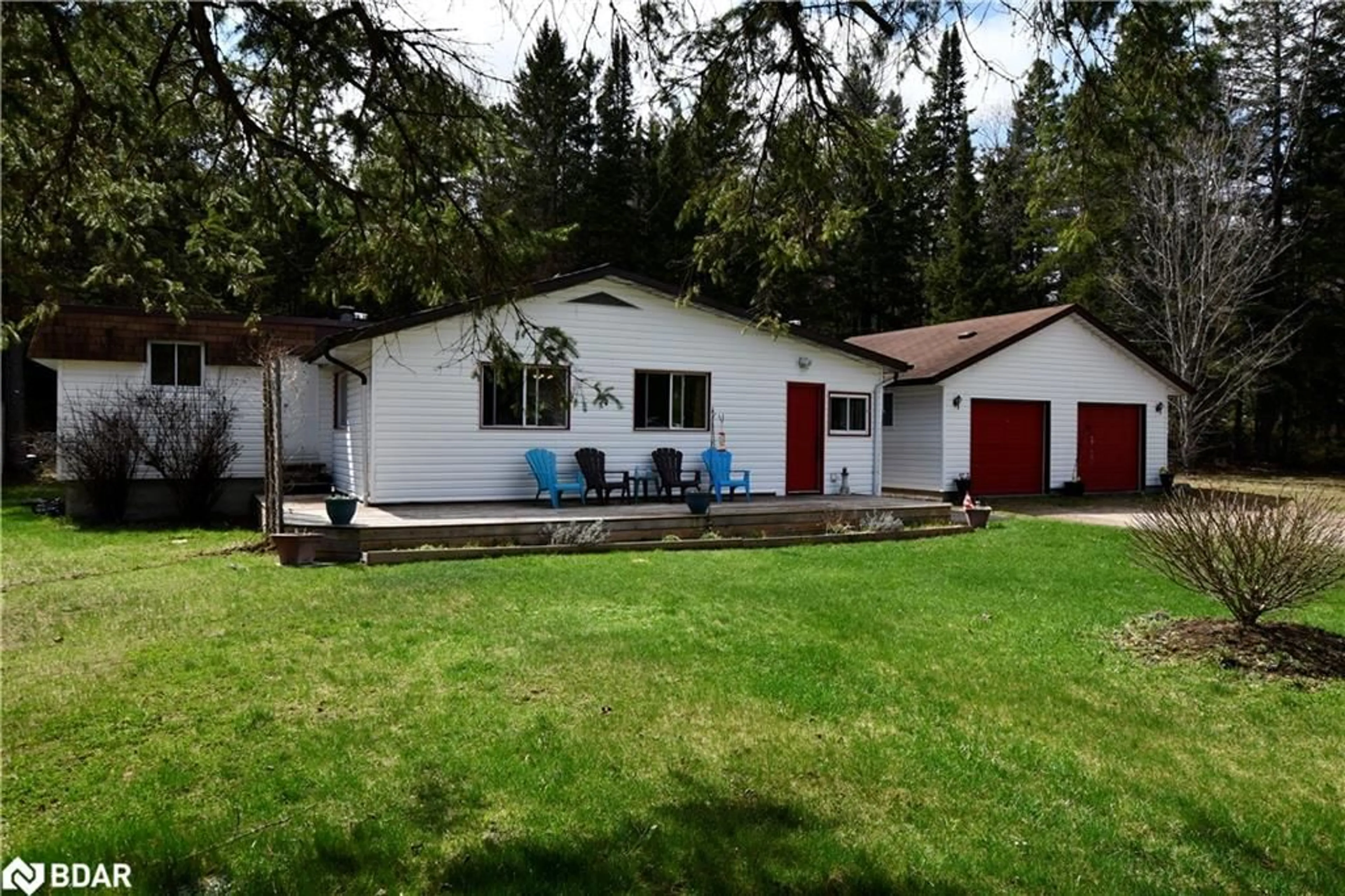 A pic from outside/outdoor area/front of a property/back of a property/a pic from drone, unknown for 1084 South Algonquin Rd, Harcourt Ontario K0L 1X0