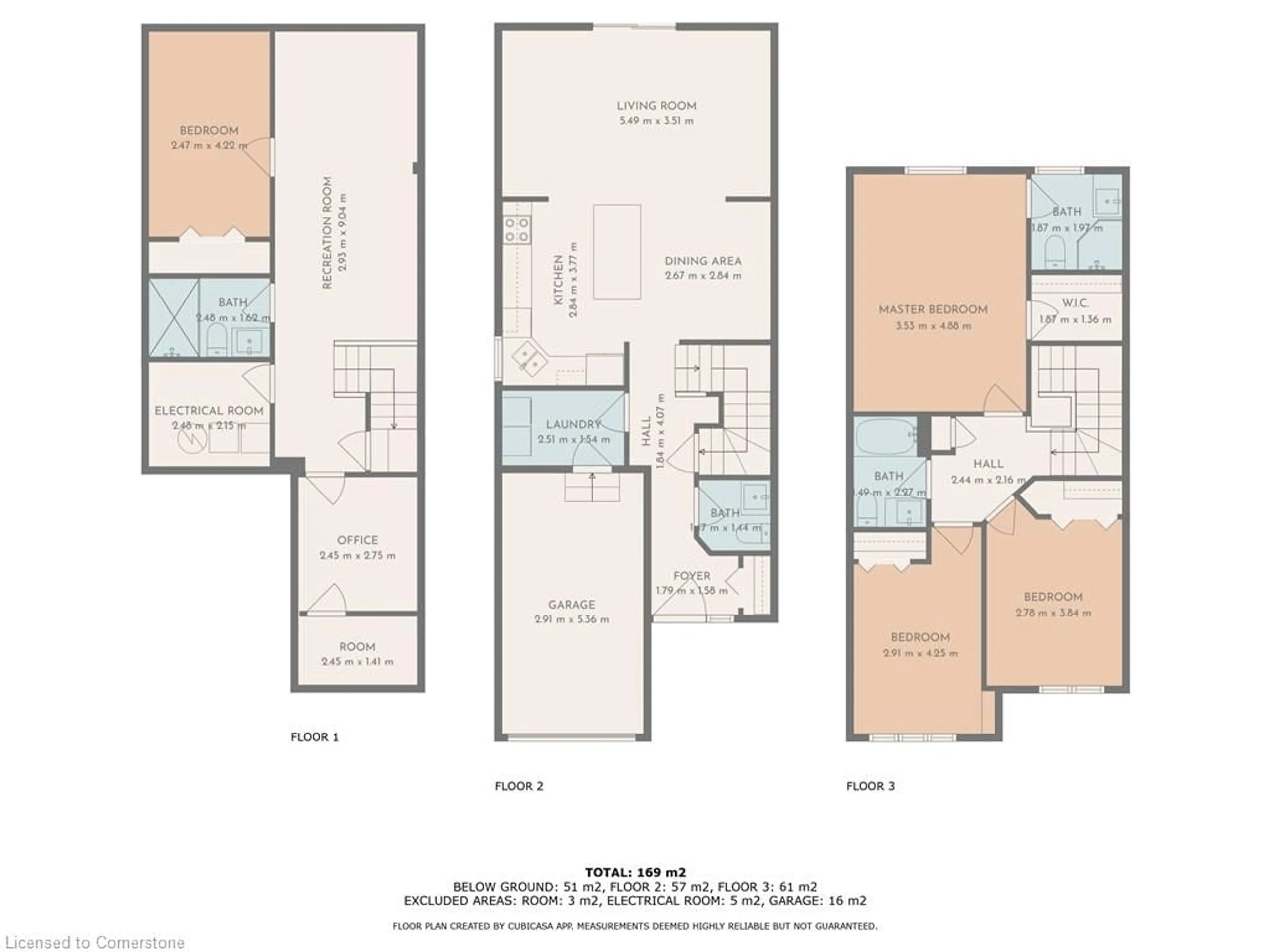 Floor plan for 295 Briarmeadow Dr, Kitchener Ontario N2A 4K9