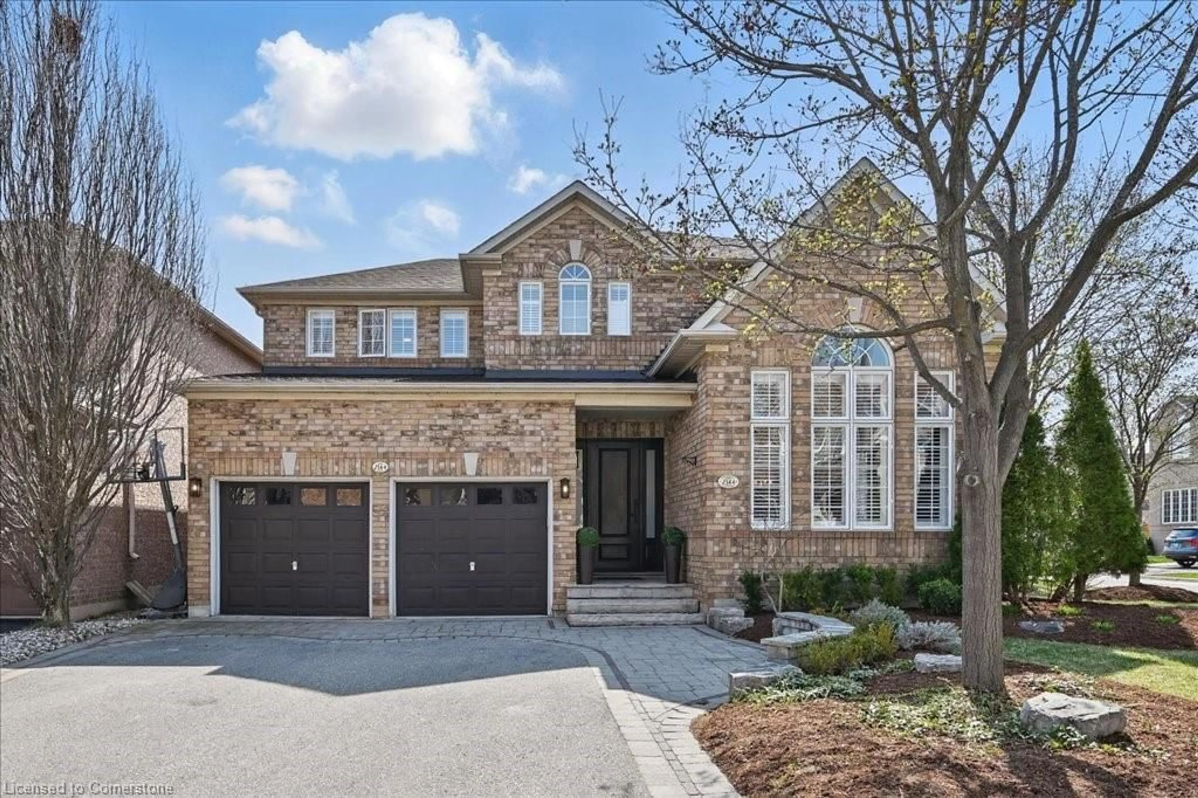 Home with brick exterior material, street for 2144 Blackforest Cres, Oakville Ontario L6M 4T7
