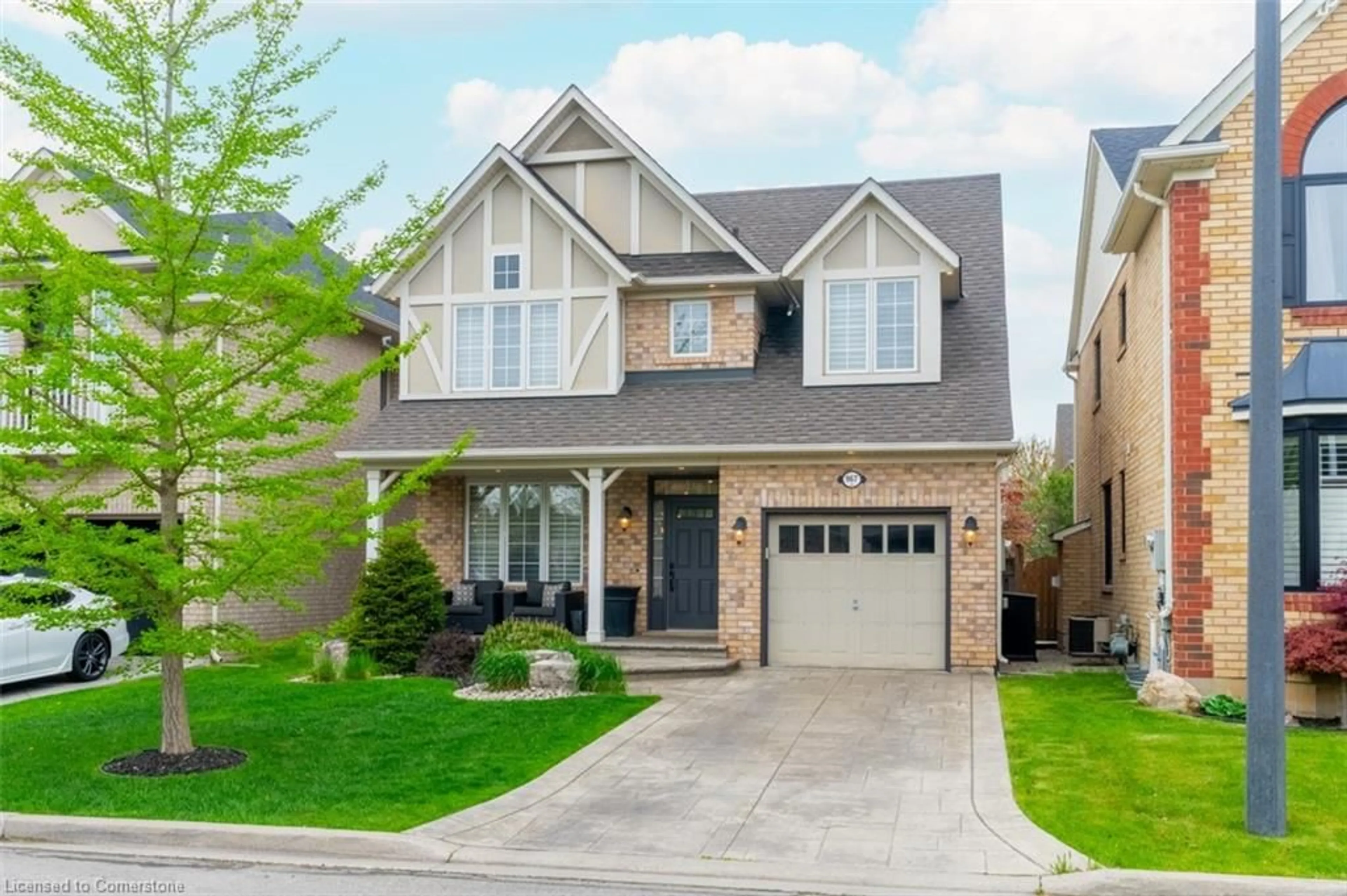 Home with brick exterior material, street for 967 Coulter Way, Milton Ontario L9T 6X3