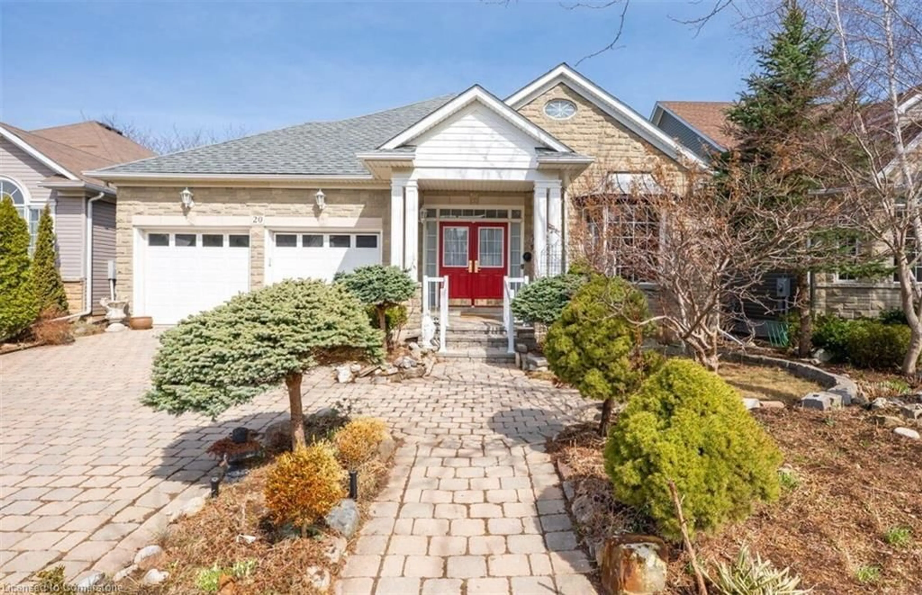 Home with brick exterior material, street for 20 Kopperfield Lane, Glanbrook Ontario L0R 1W0