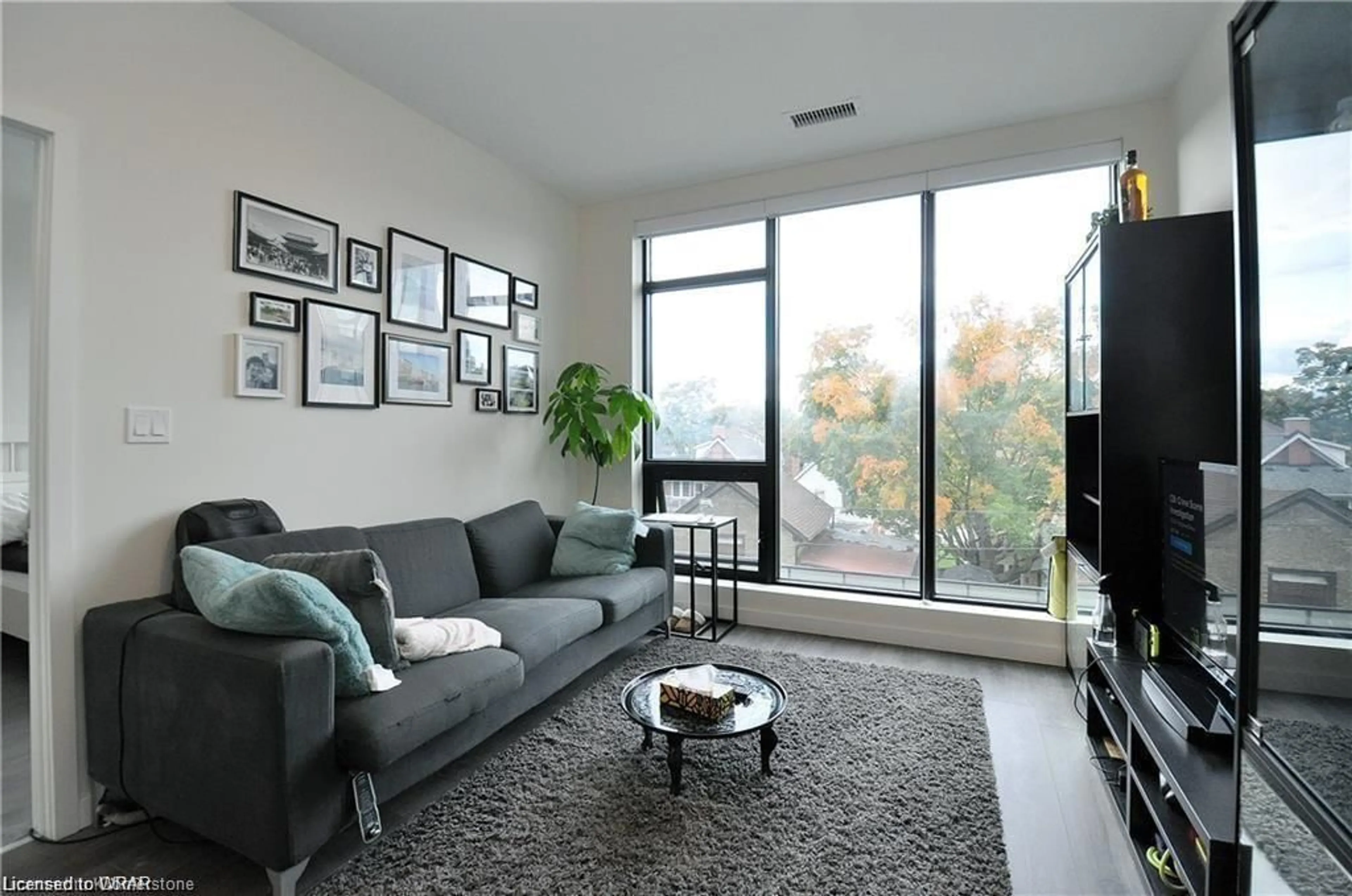 Living room with furniture, unknown for 690 King St #221, Kitchener Ontario N2G 1G4