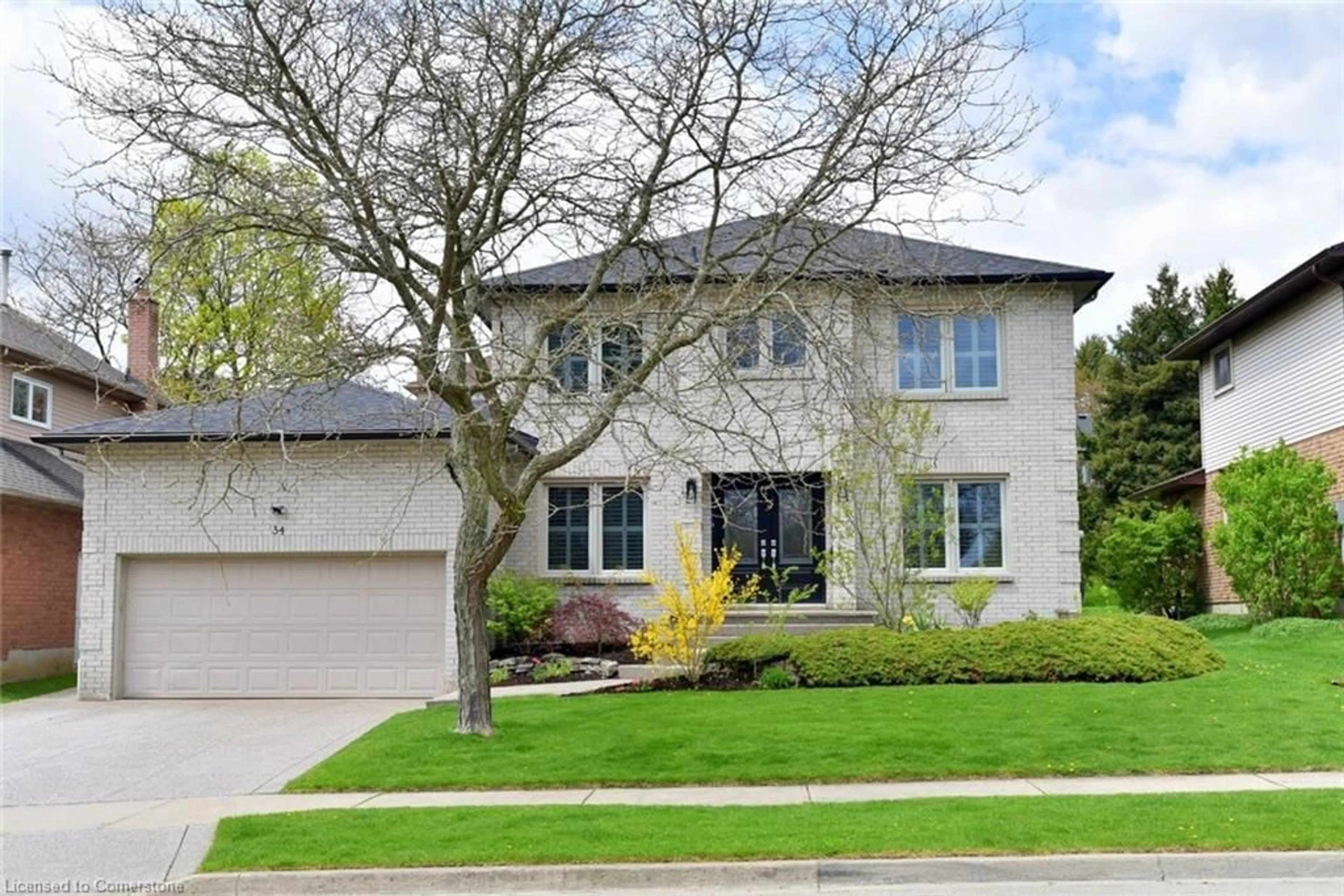 Home with brick exterior material, street for 34 Suter Cres, Dundas Ontario L9H 6R5