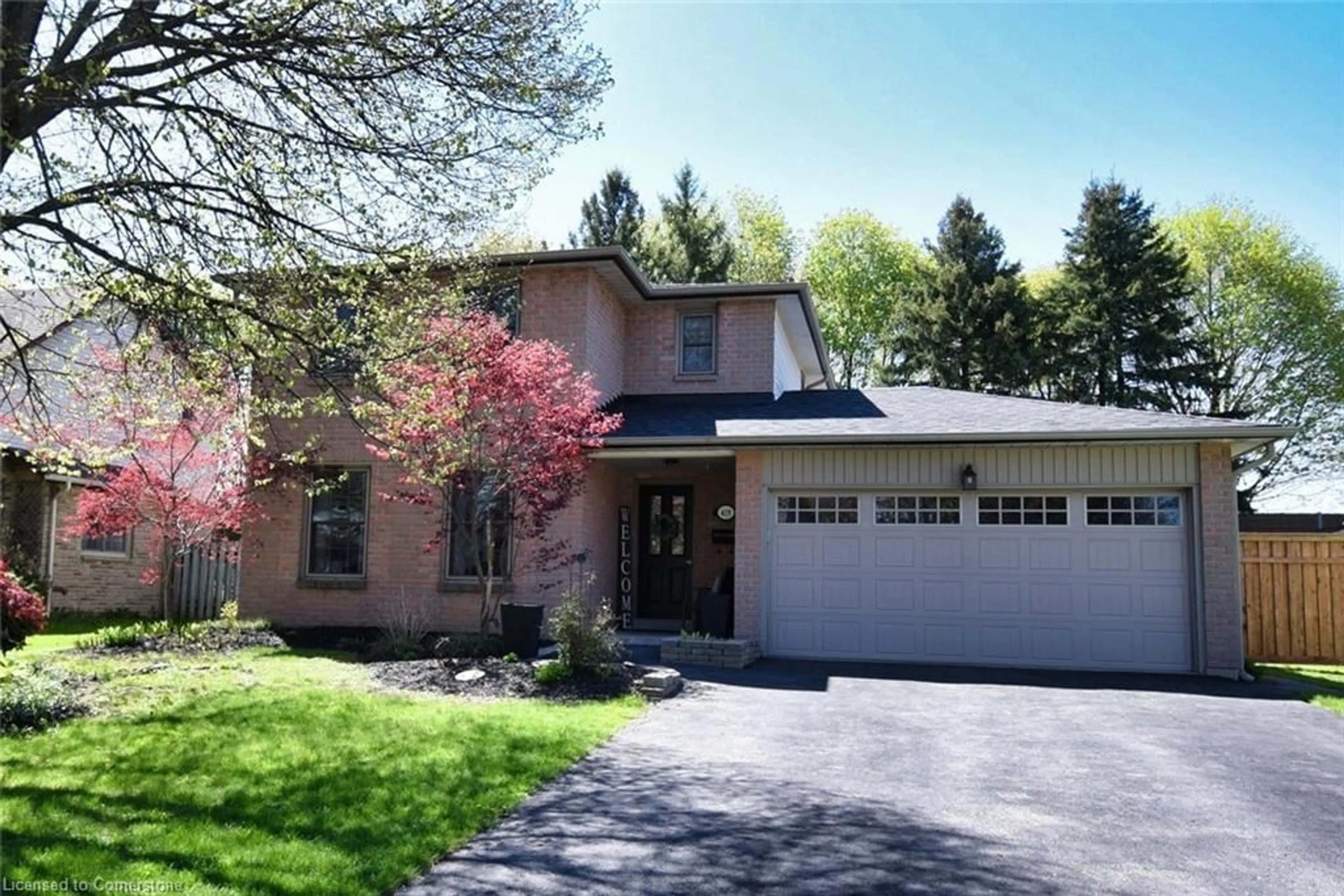 Home with brick exterior material, street for 419 Cottingham Cres, Ancaster Ontario L9G 3V5