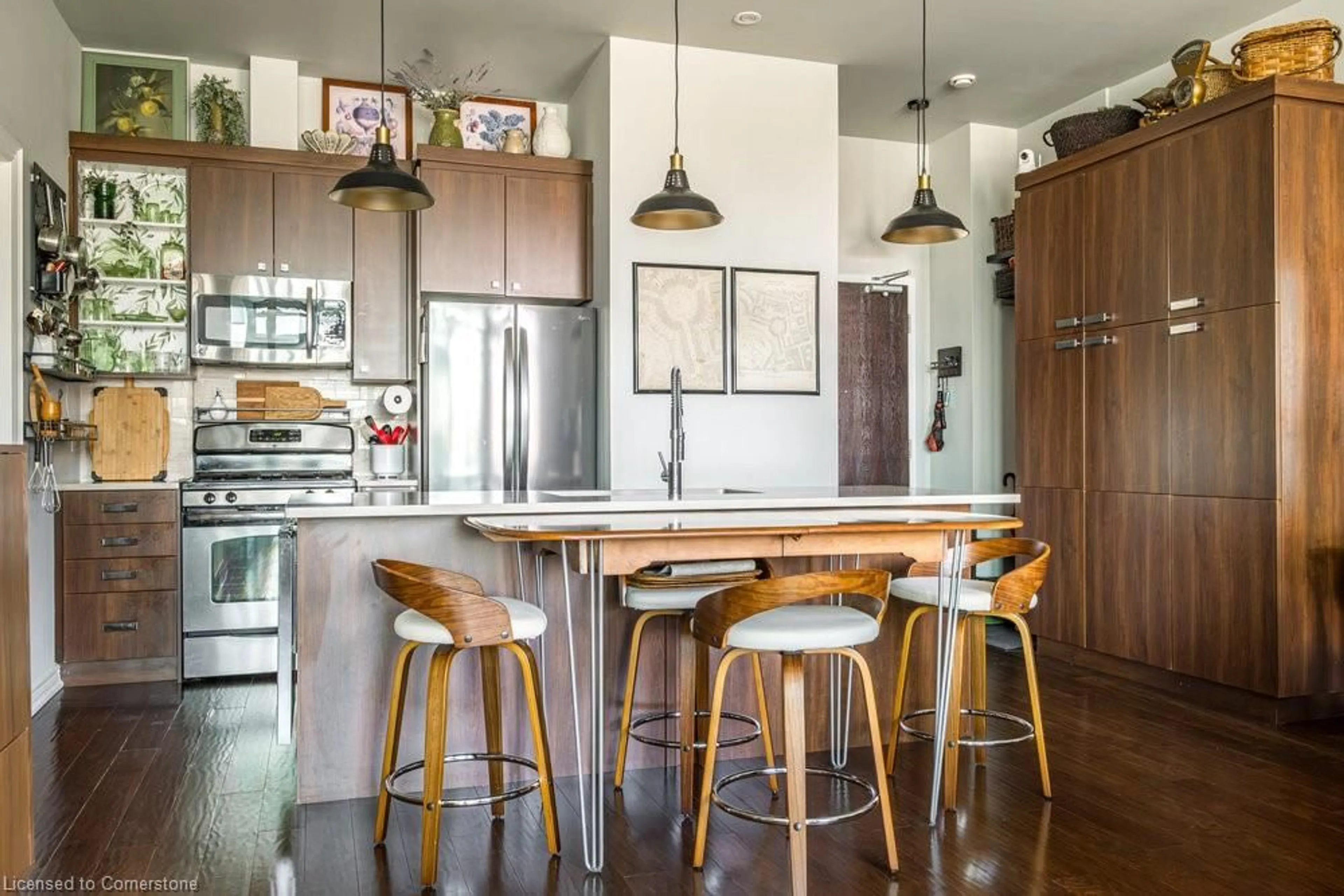Contemporary kitchen, unknown for 50 Murray St #201, Hamilton Ontario L8L 1B3