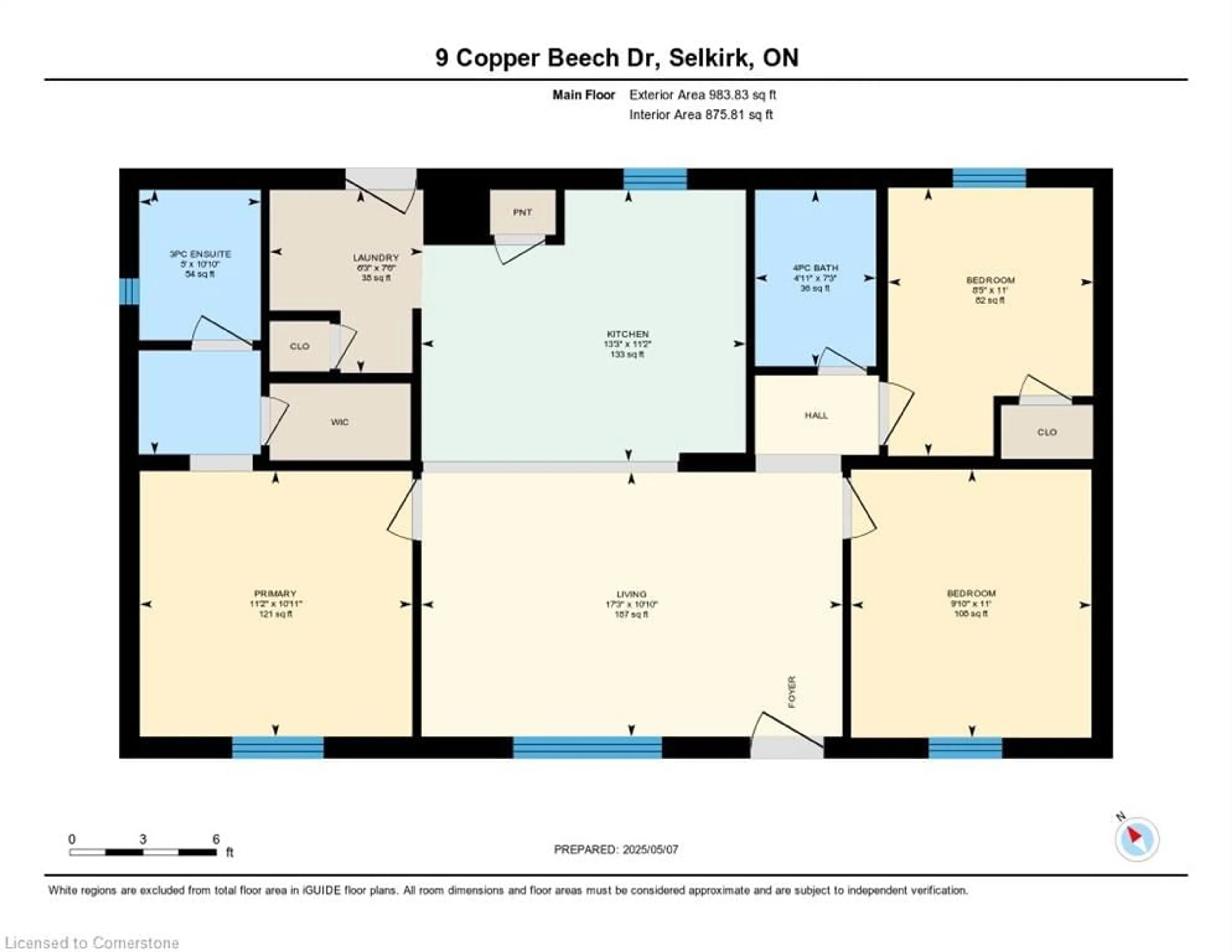 Floor plan for 9 Copper Beech Dr, Nanticoke Ontario N0A 1L0