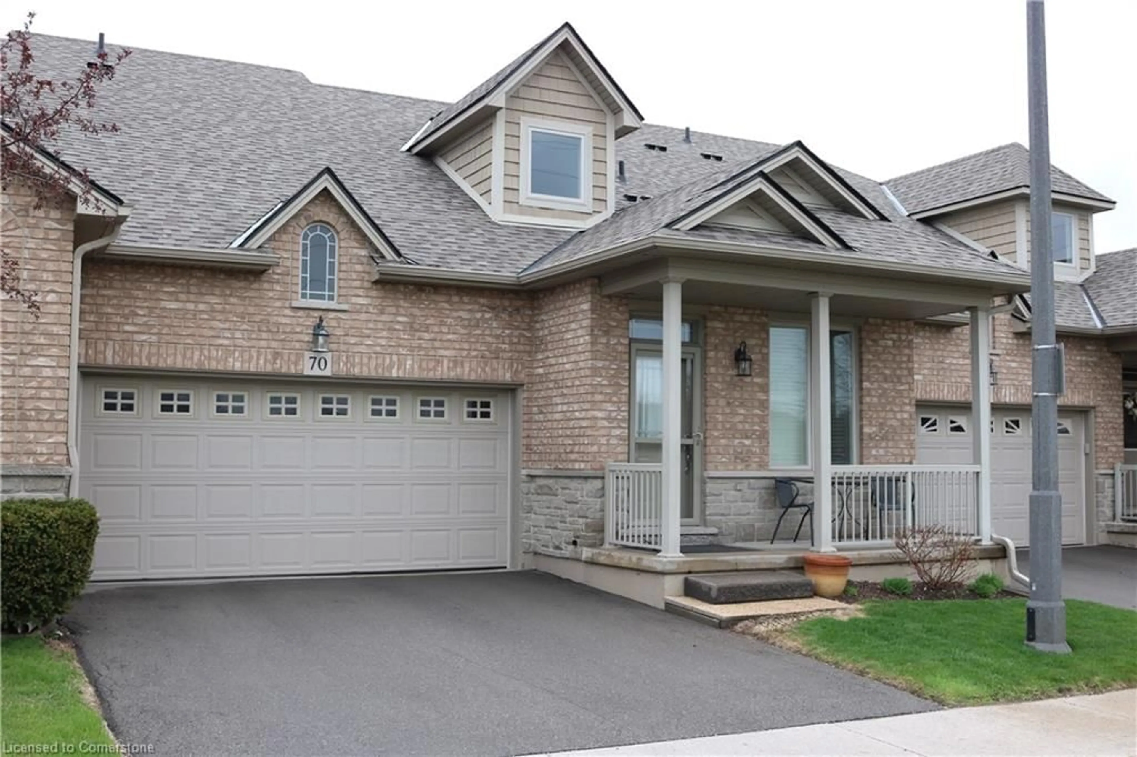 Home with brick exterior material, street for 2165 Itabashi Way #70, Burlington Ontario L7M 0A2
