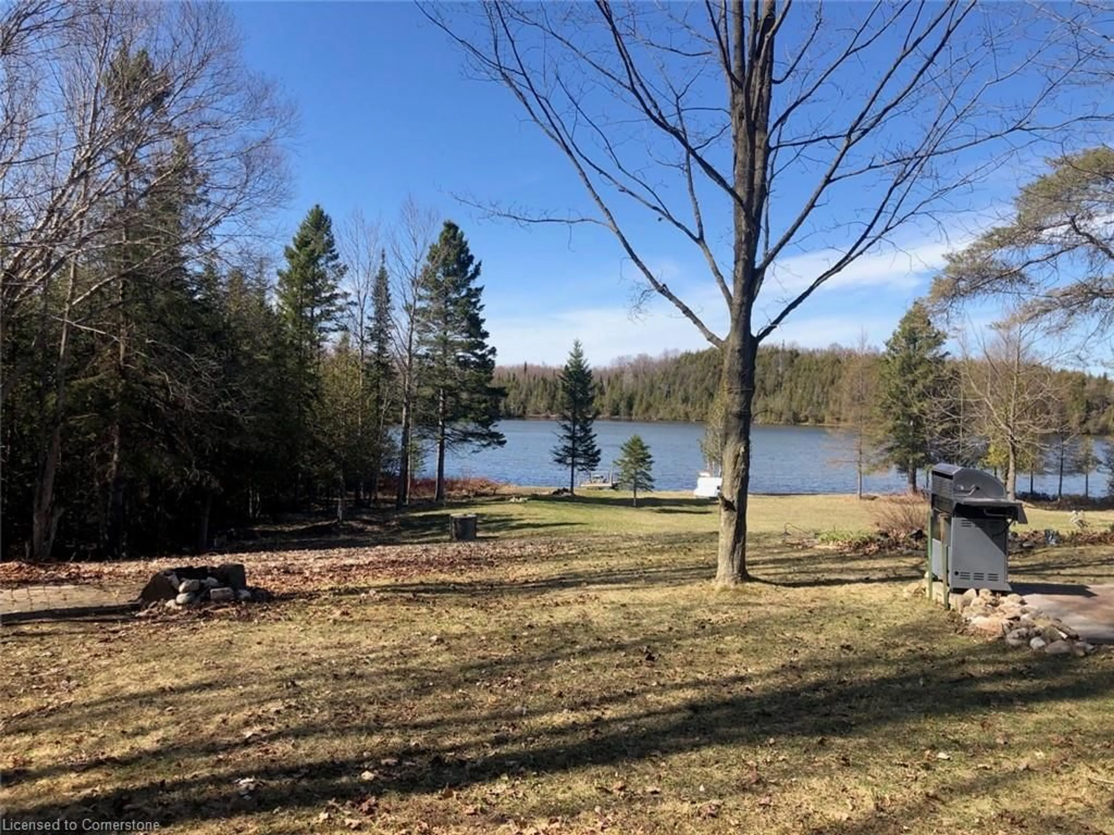 Patio, water/lake/river/ocean view for 305573 Southline A, Grey Highlands Ontario N0C 1K0