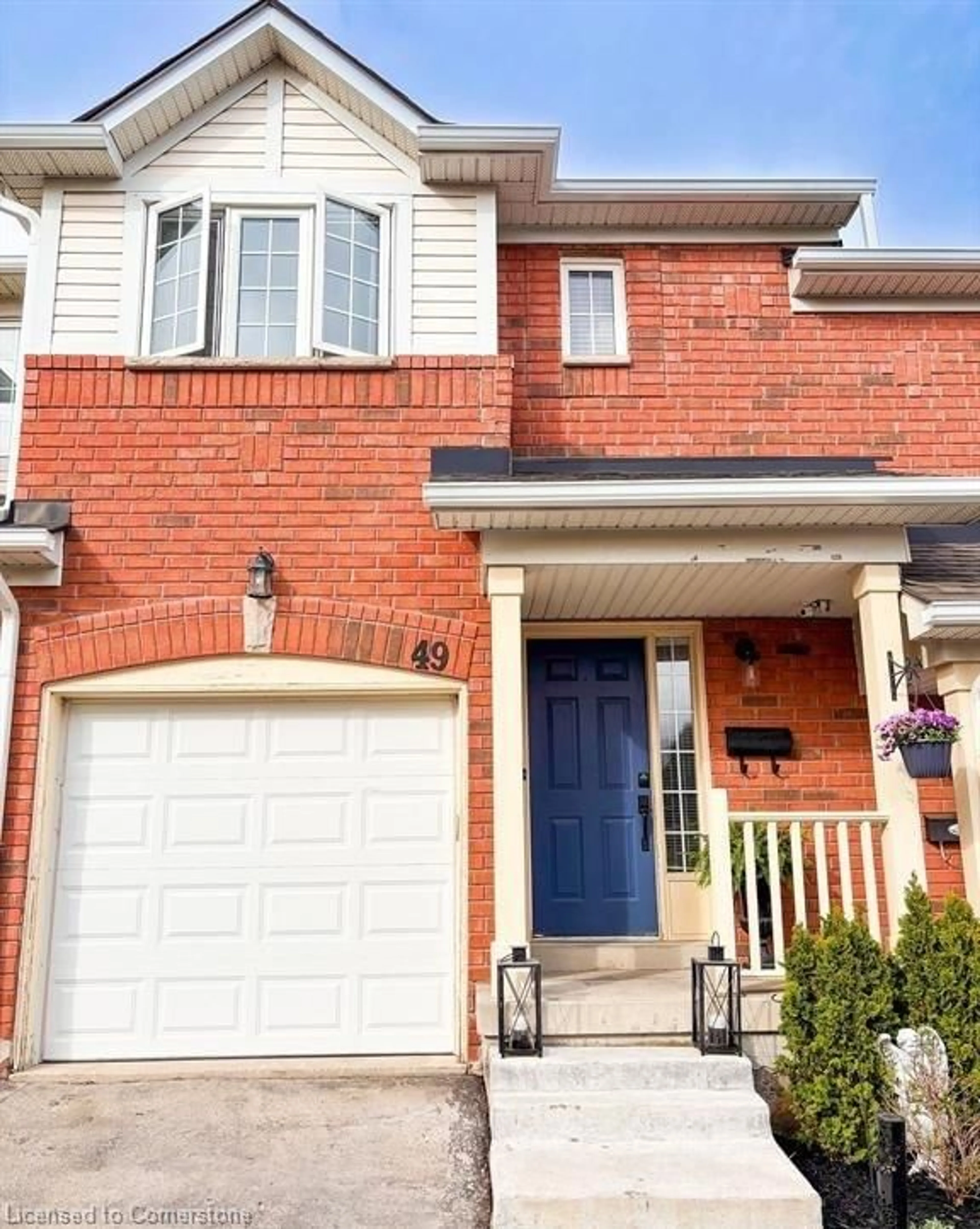 Home with brick exterior material, street for 710 Spring Gardens Rd #49, Burlington Ontario L7T 4K7