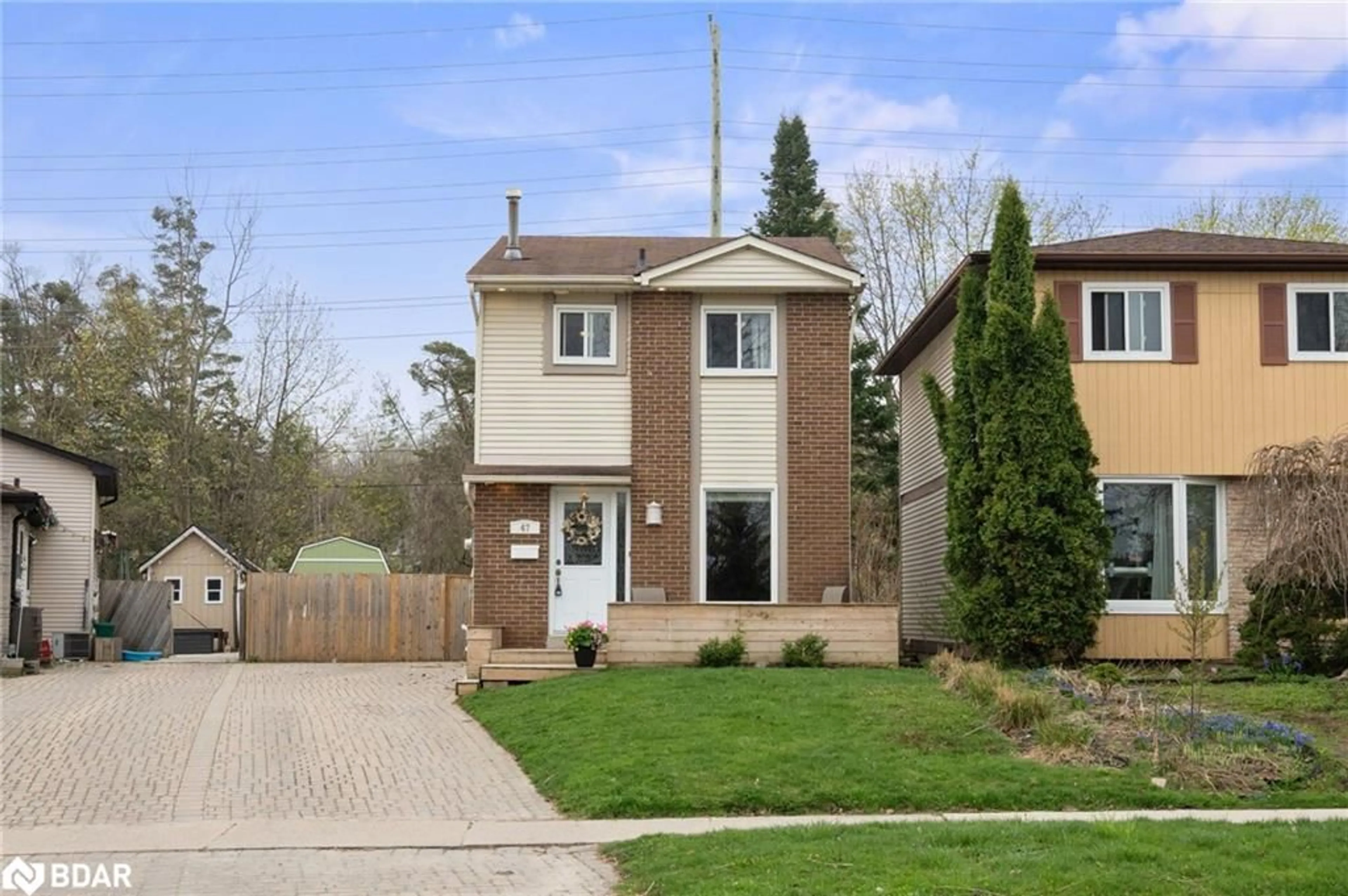 Home with brick exterior material, street for 47 Janice Dr, Barrie Ontario L4N 5N5