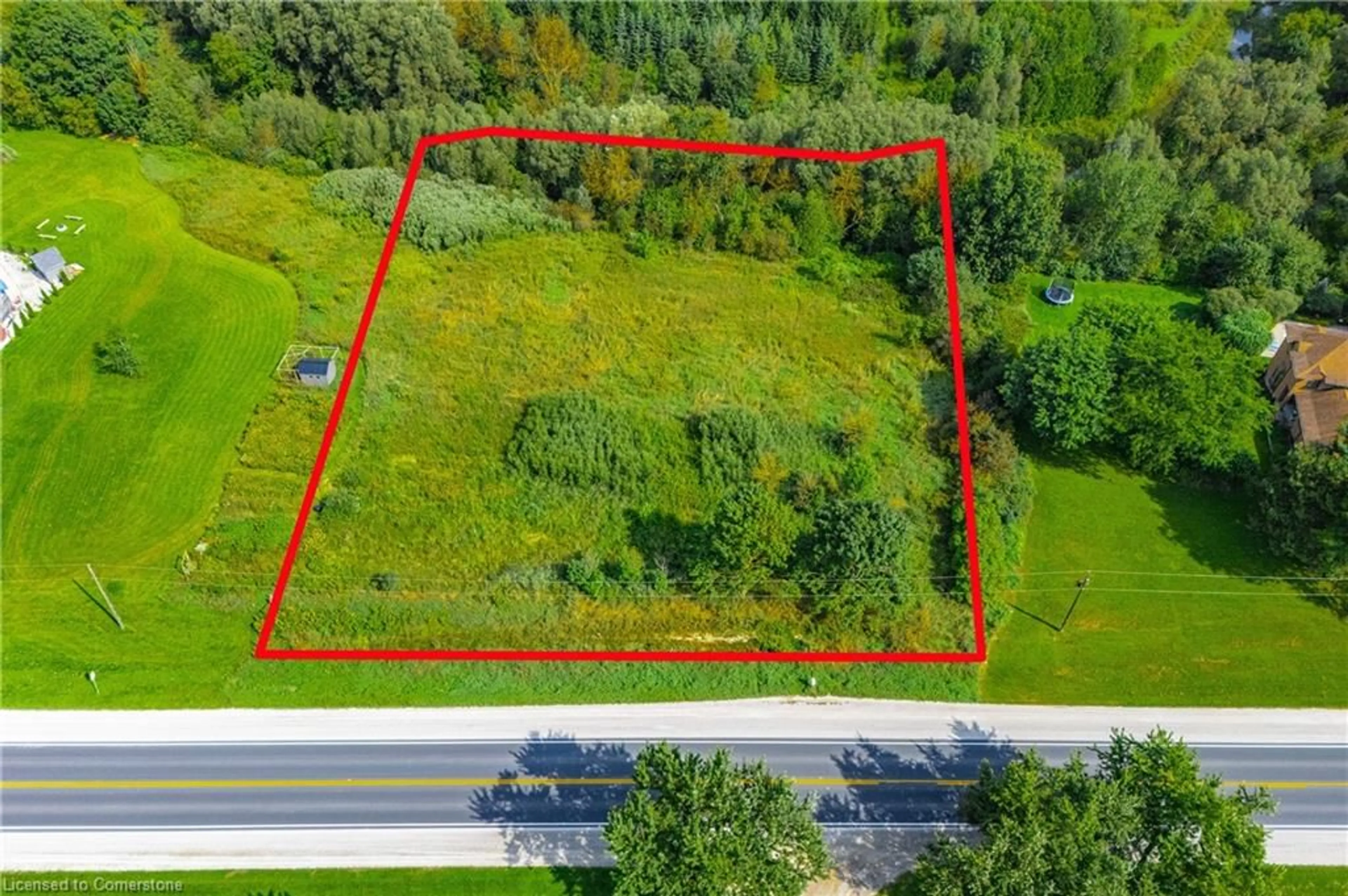 A pic from outside/outdoor area/front of a property/back of a property/a pic from drone, unknown for 7916 Wellington Road 109, Arthur Ontario N0G 1A0