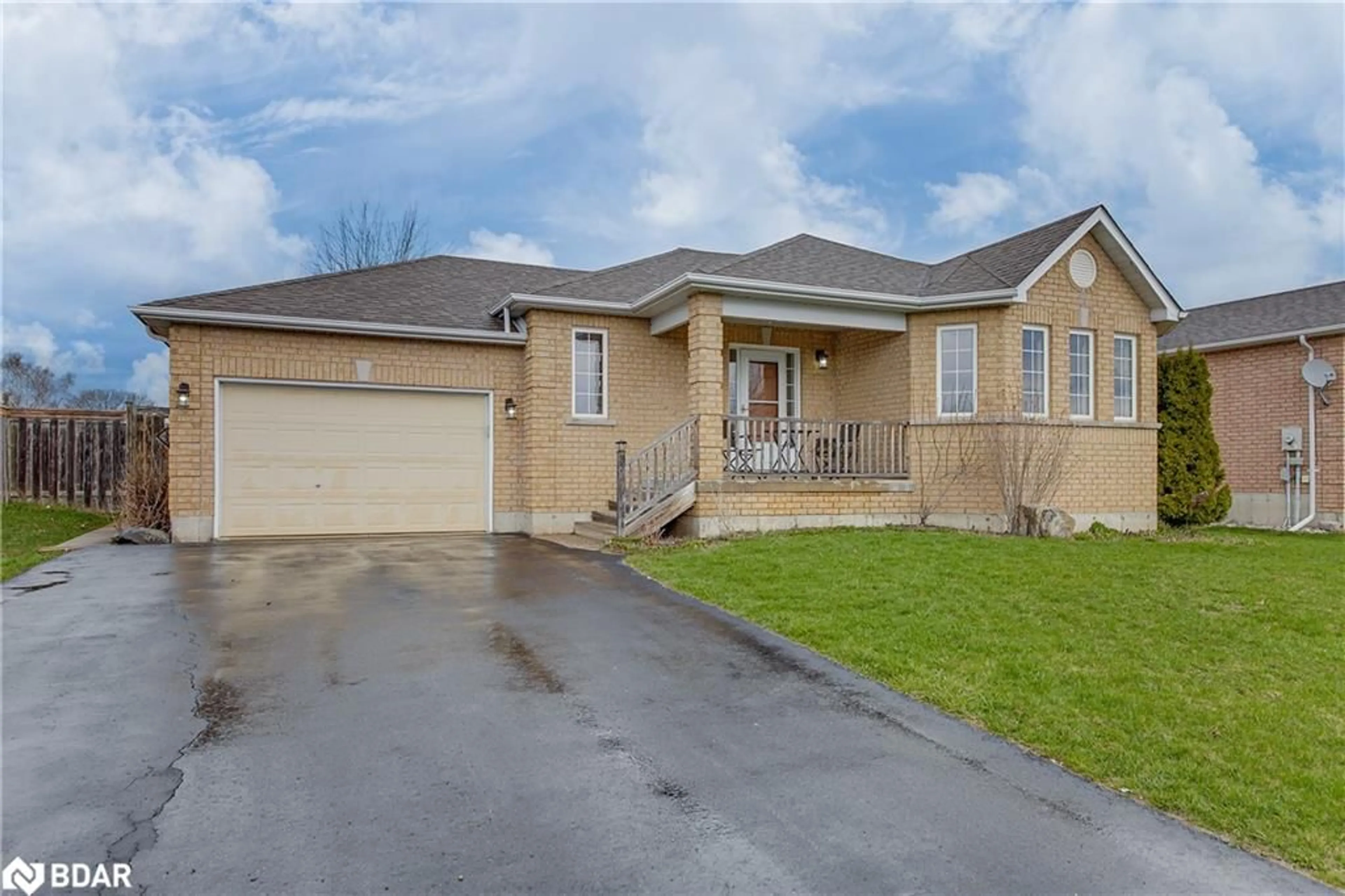 Home with brick exterior material, street for 6 Whitfield Crescent, Elmvale Ontario L0L 1P0
