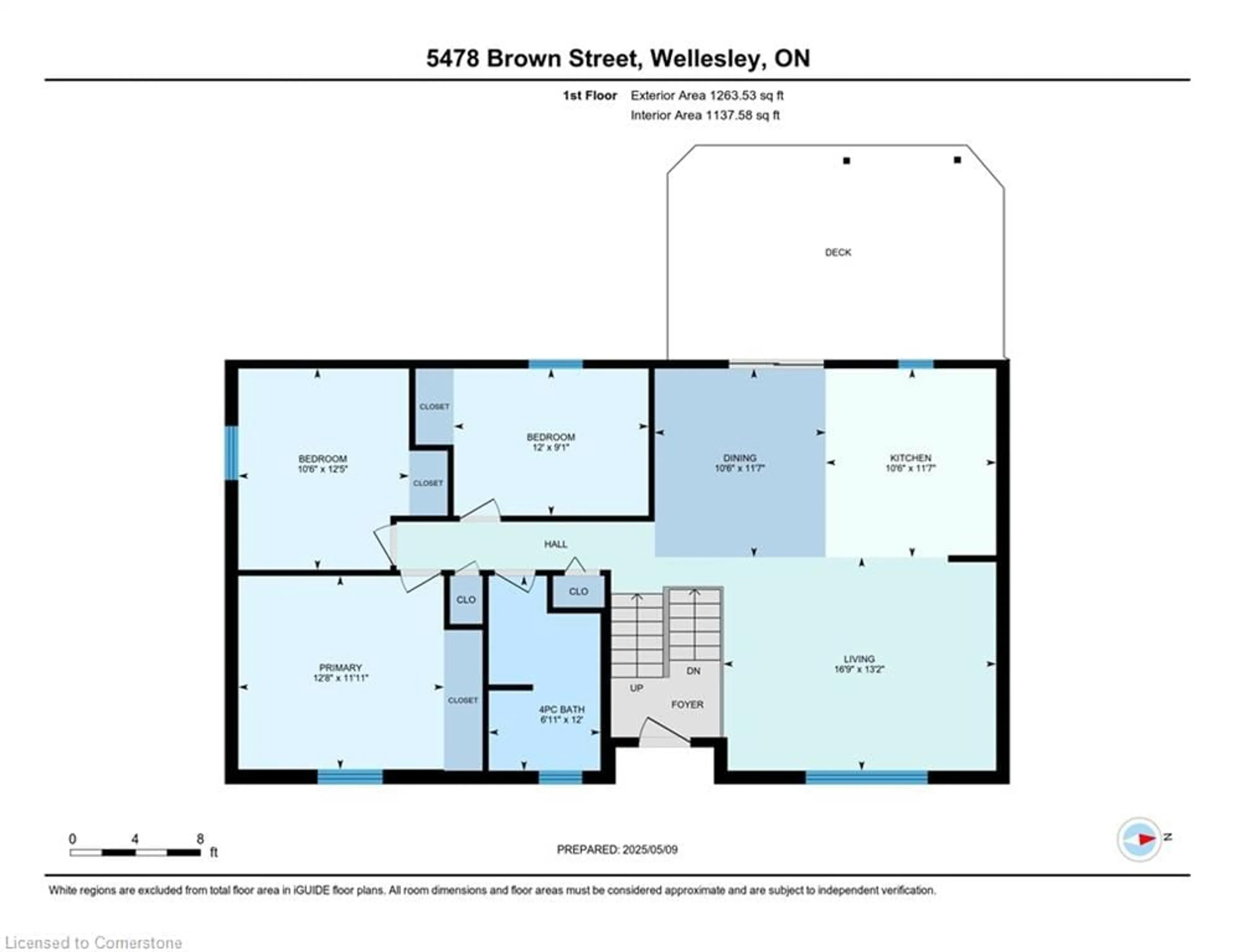Floor plan for 5478 Brown St, Wellesley Ontario N0B 2T0