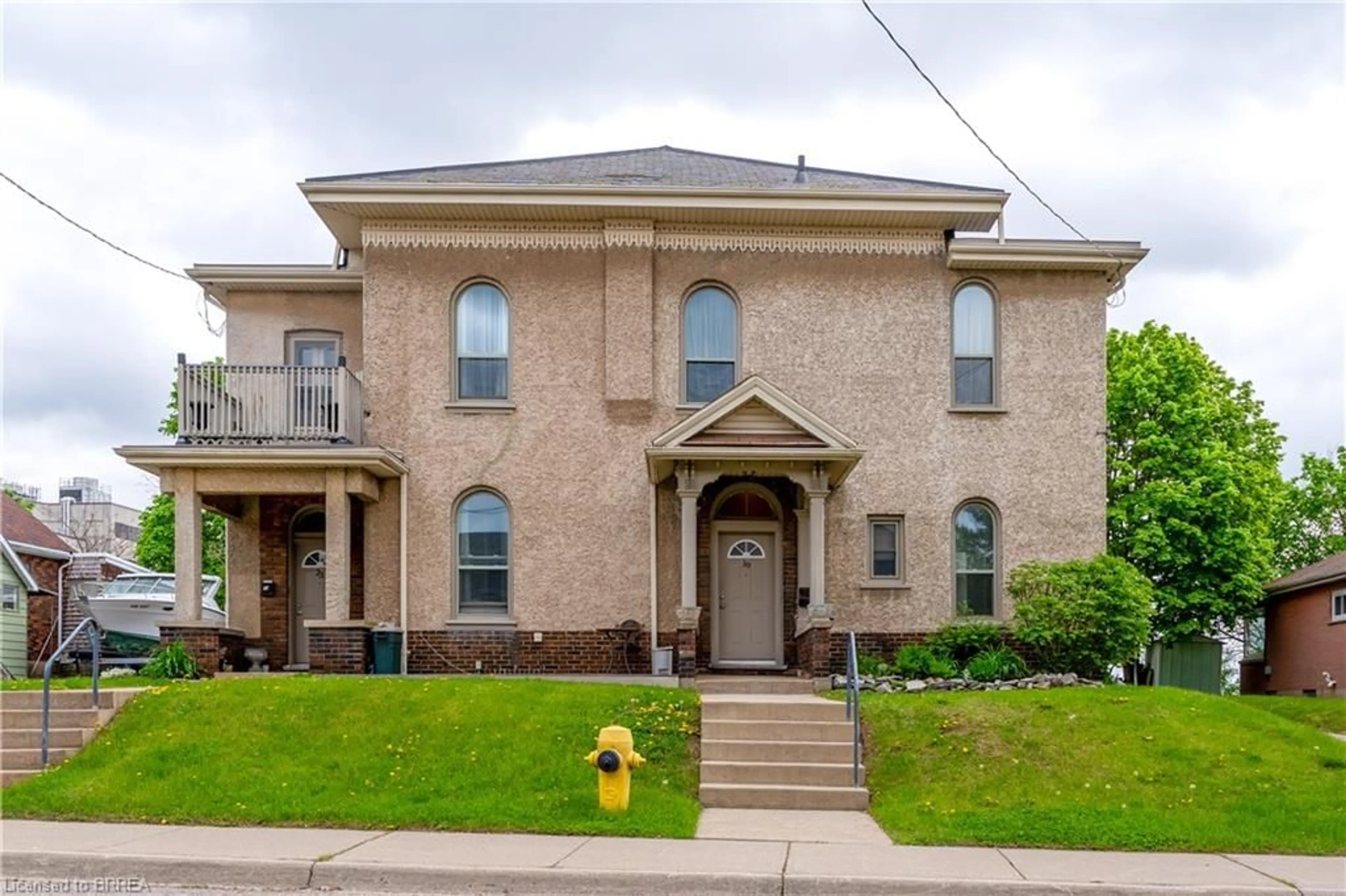 Home with brick exterior material, street for 23 Lyons Ave, Brantford Ontario N3R 4P8