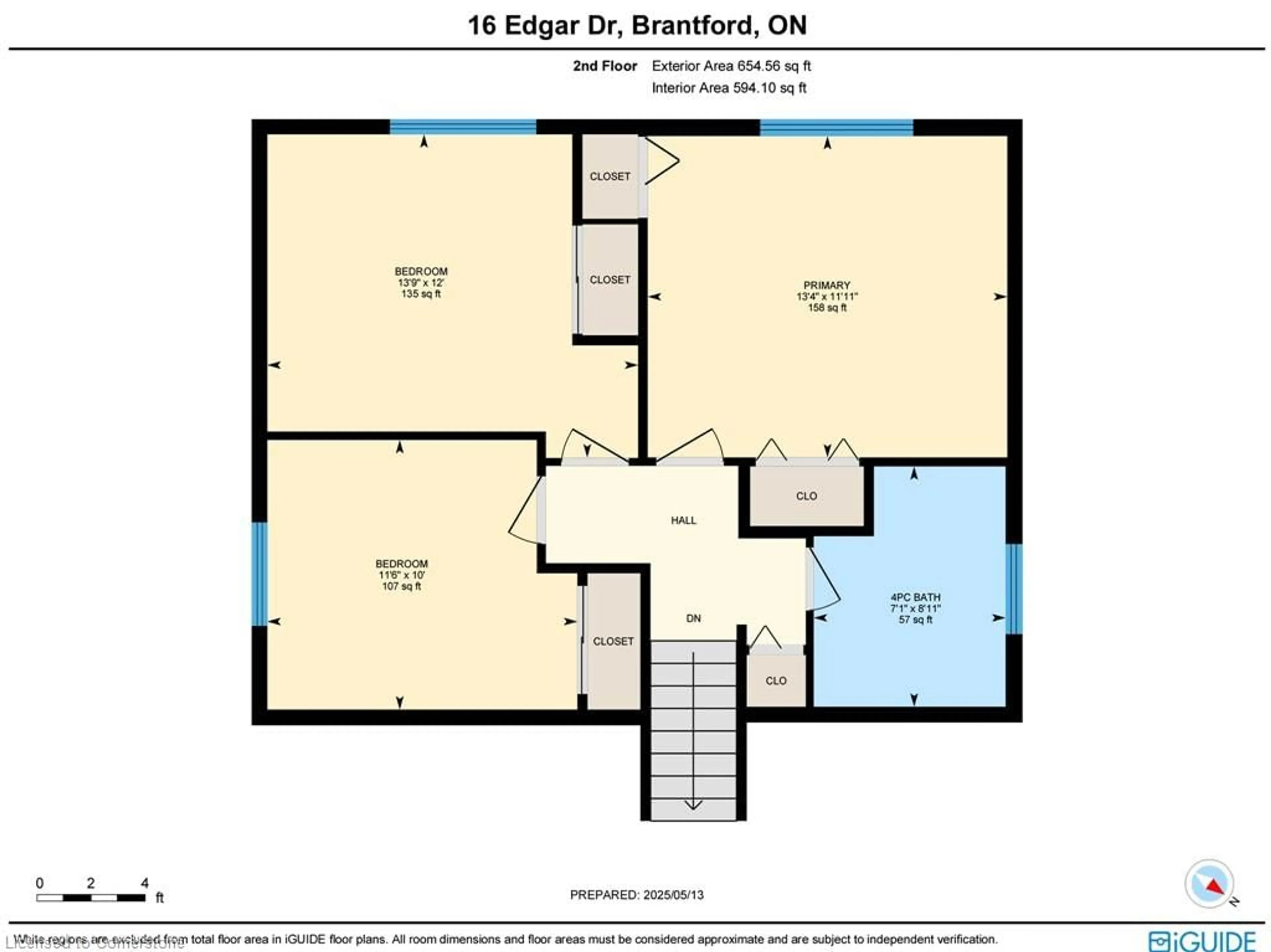 Floor plan for 16 Edgar Dr, Brantford Ontario N3R 6X8