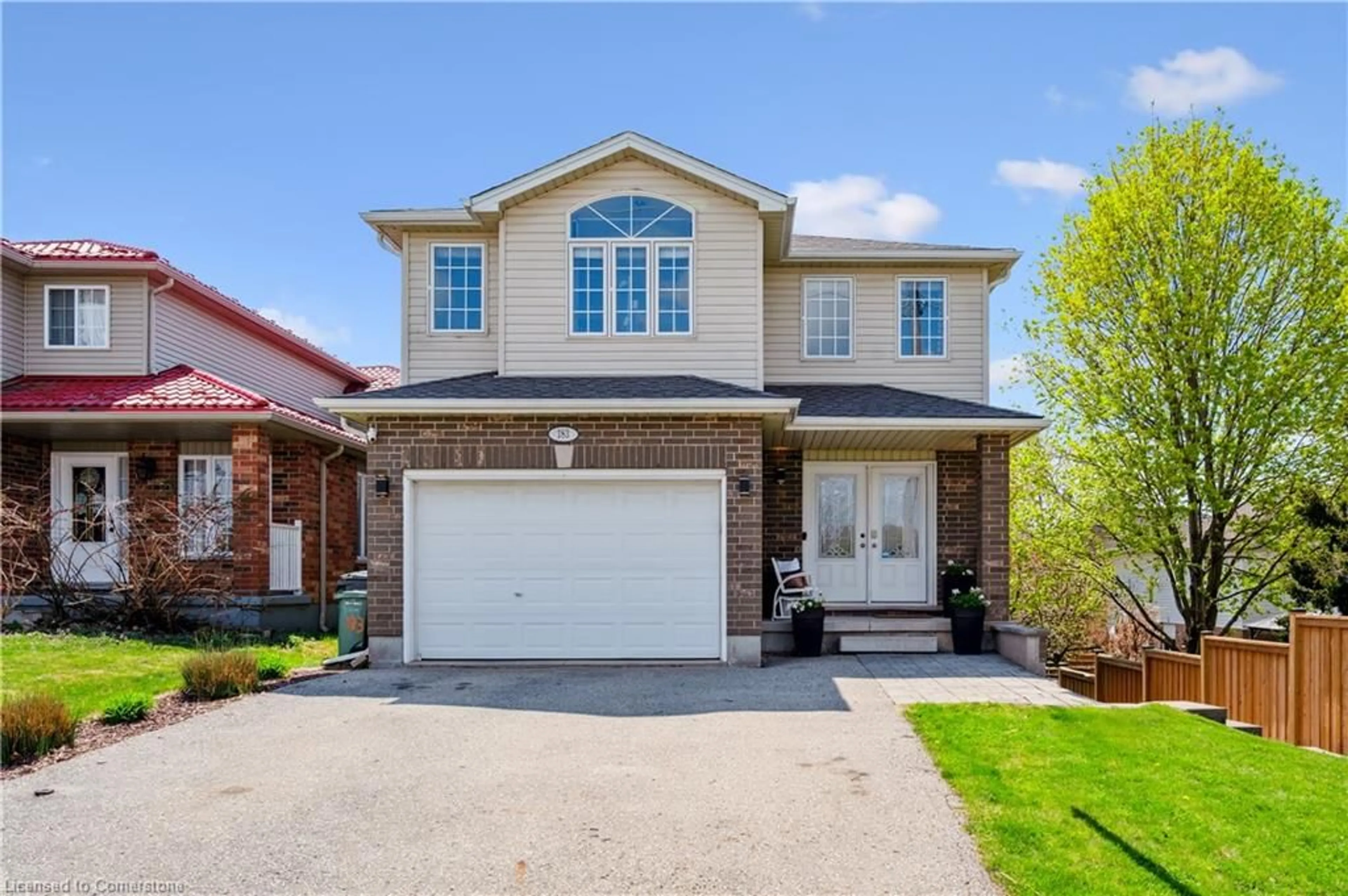 Home with brick exterior material, street for 183 Clairfields Dr, Guelph Ontario N1L 0A7