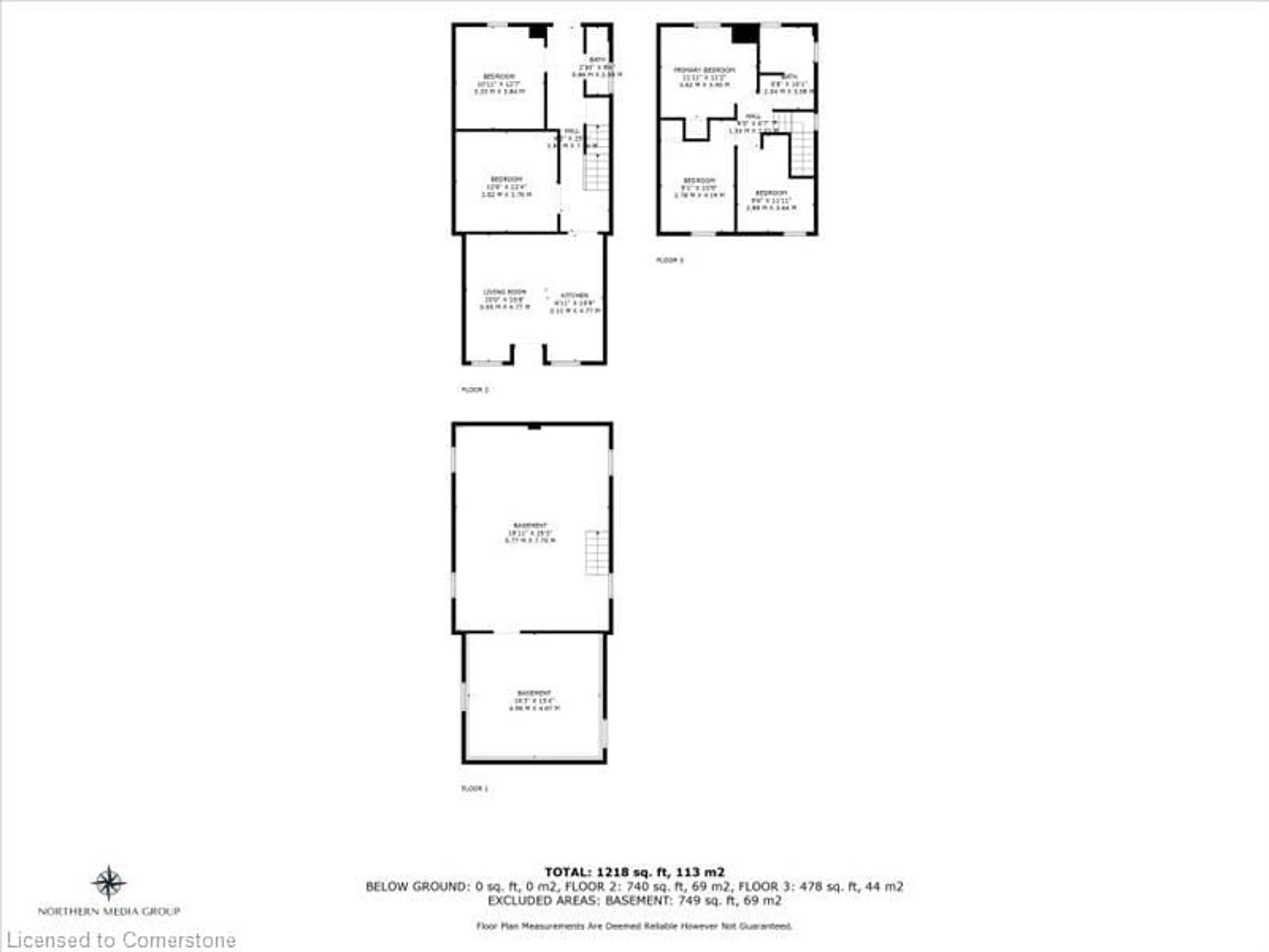 Floor plan for 175 Burgar St, Welland Ontario L3B 2T3