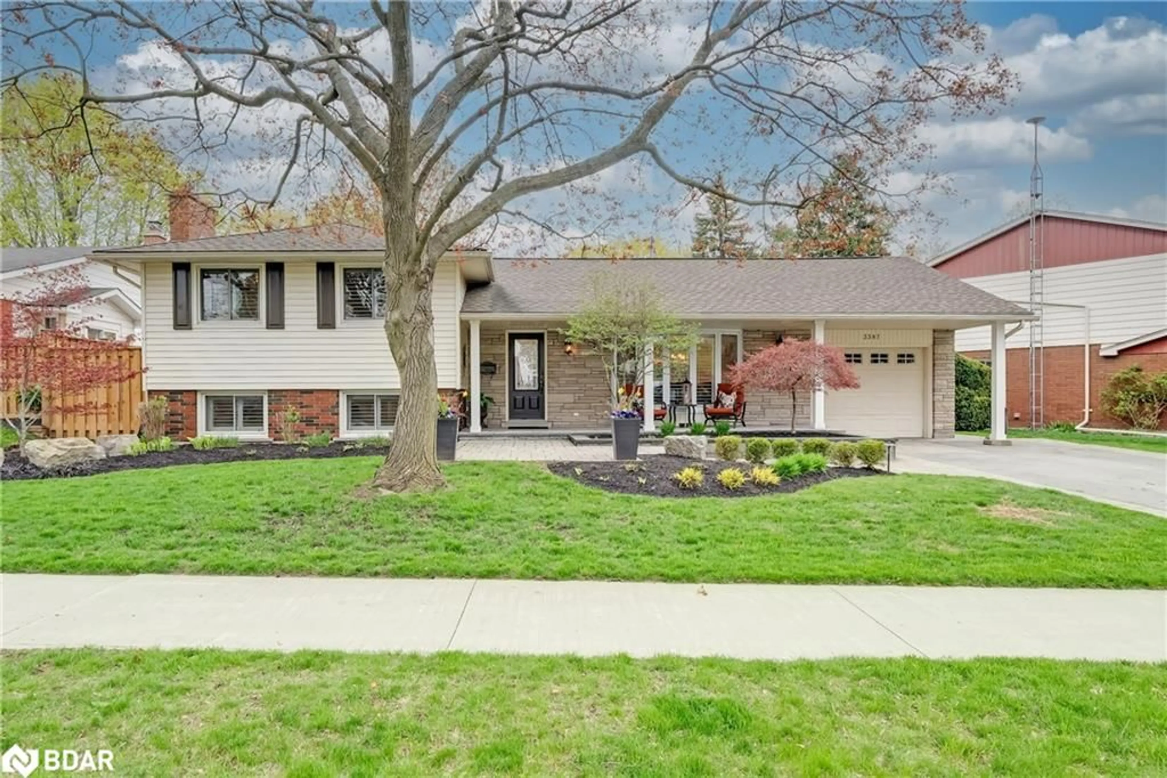 Home with brick exterior material, street for 3387 Regal Rd, Burlington Ontario L7N 1L9