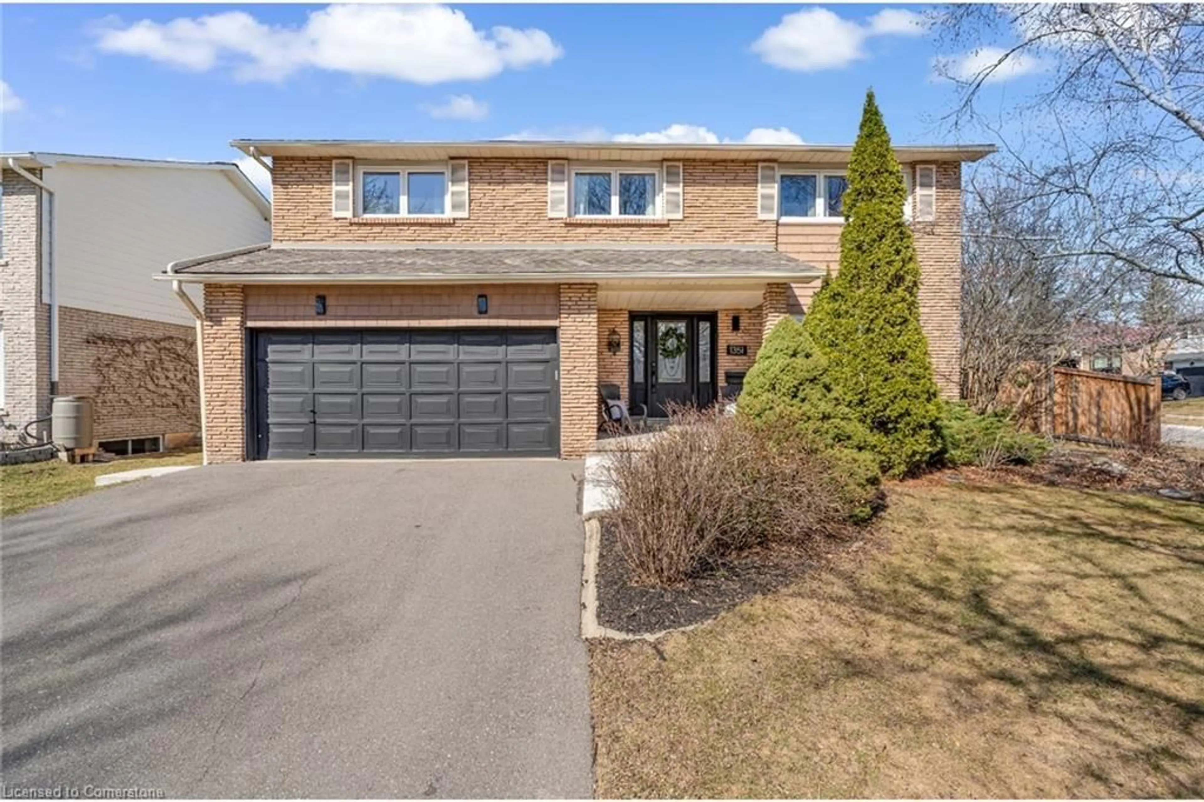 Home with brick exterior material, street for 1351 Bryanston Crt, Burlington Ontario L7P 3N7