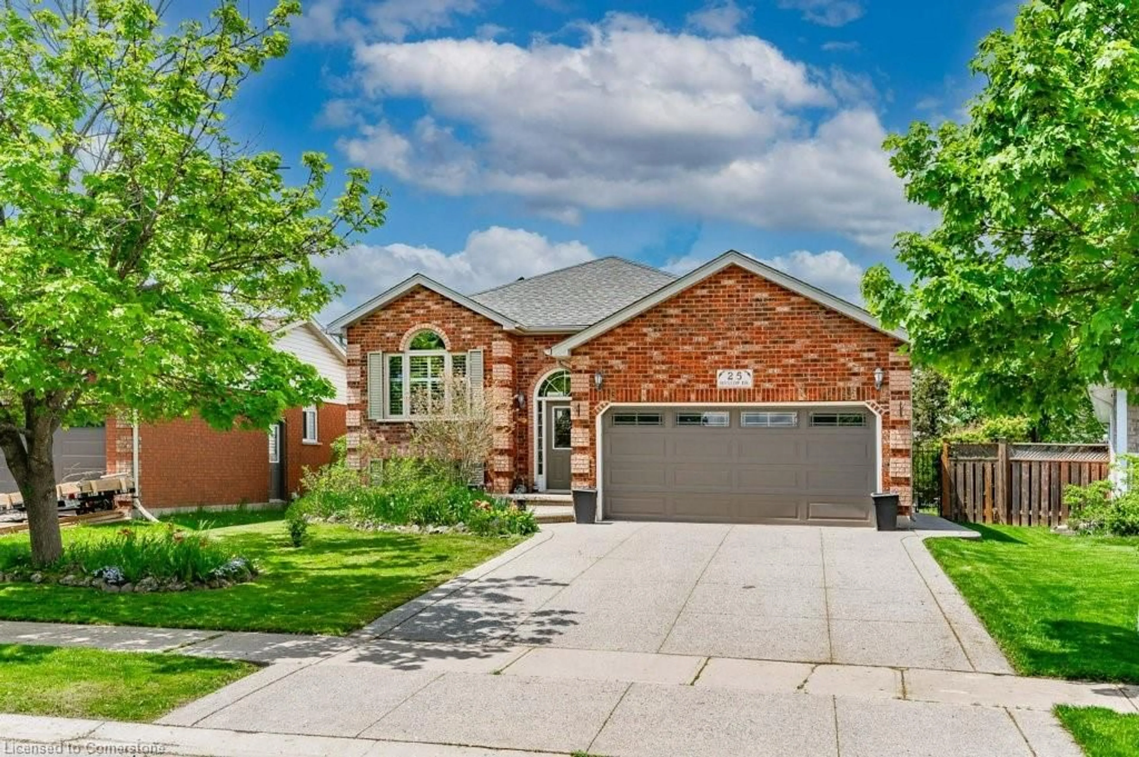 Home with brick exterior material, street for 25 Hyslop Dr, Caledonia Ontario N3W 2L2