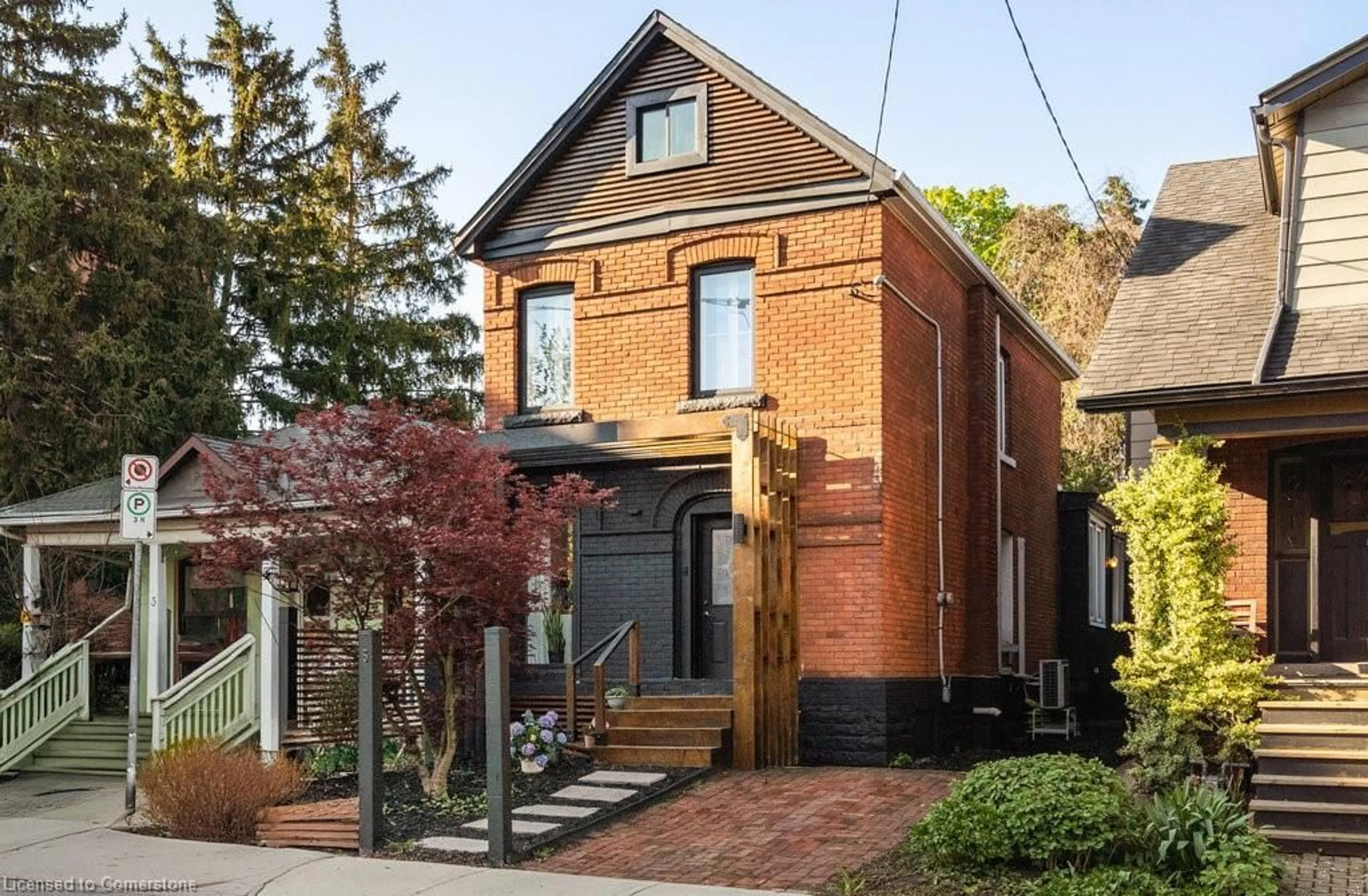 Home with brick exterior material, street for 5 Pine St, Hamilton Ontario L8P 2A2