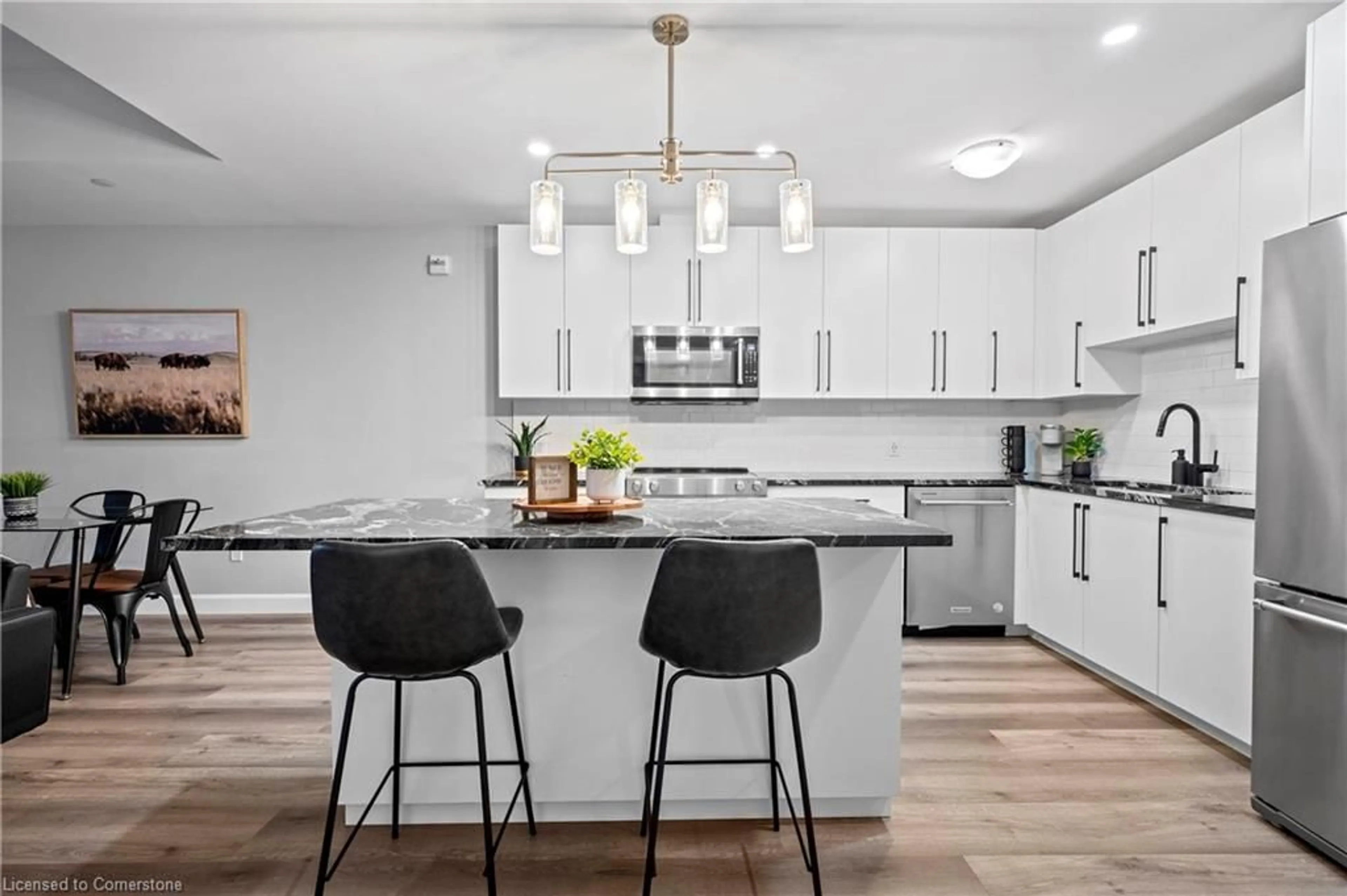 Open concept kitchen, unknown for 51 David St #207, Kitchener Ontario N2G 0E8