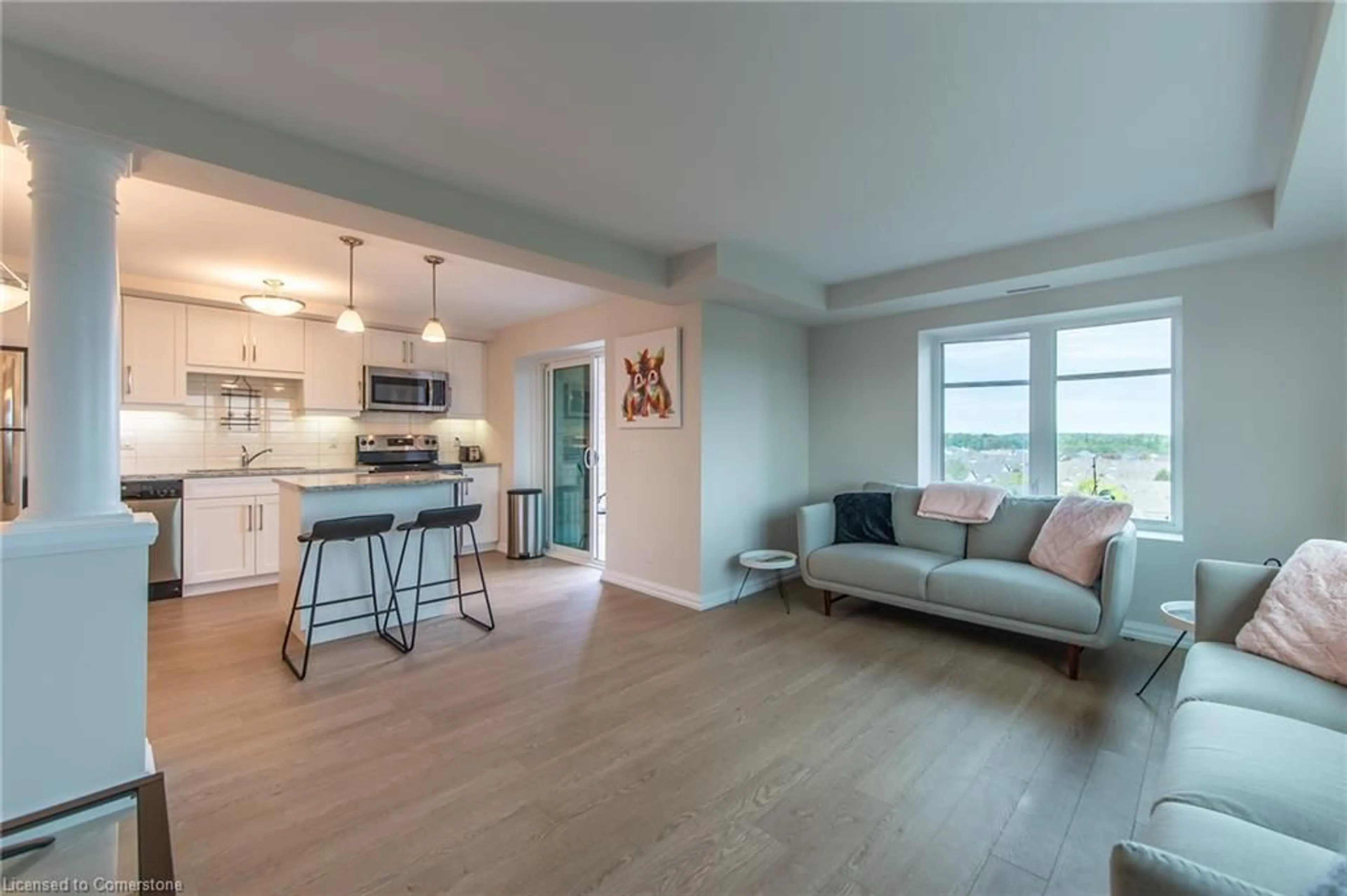 Open concept kitchen, unknown for 778 Laurelwood Dr #502, Waterloo Ontario N2V 0A8