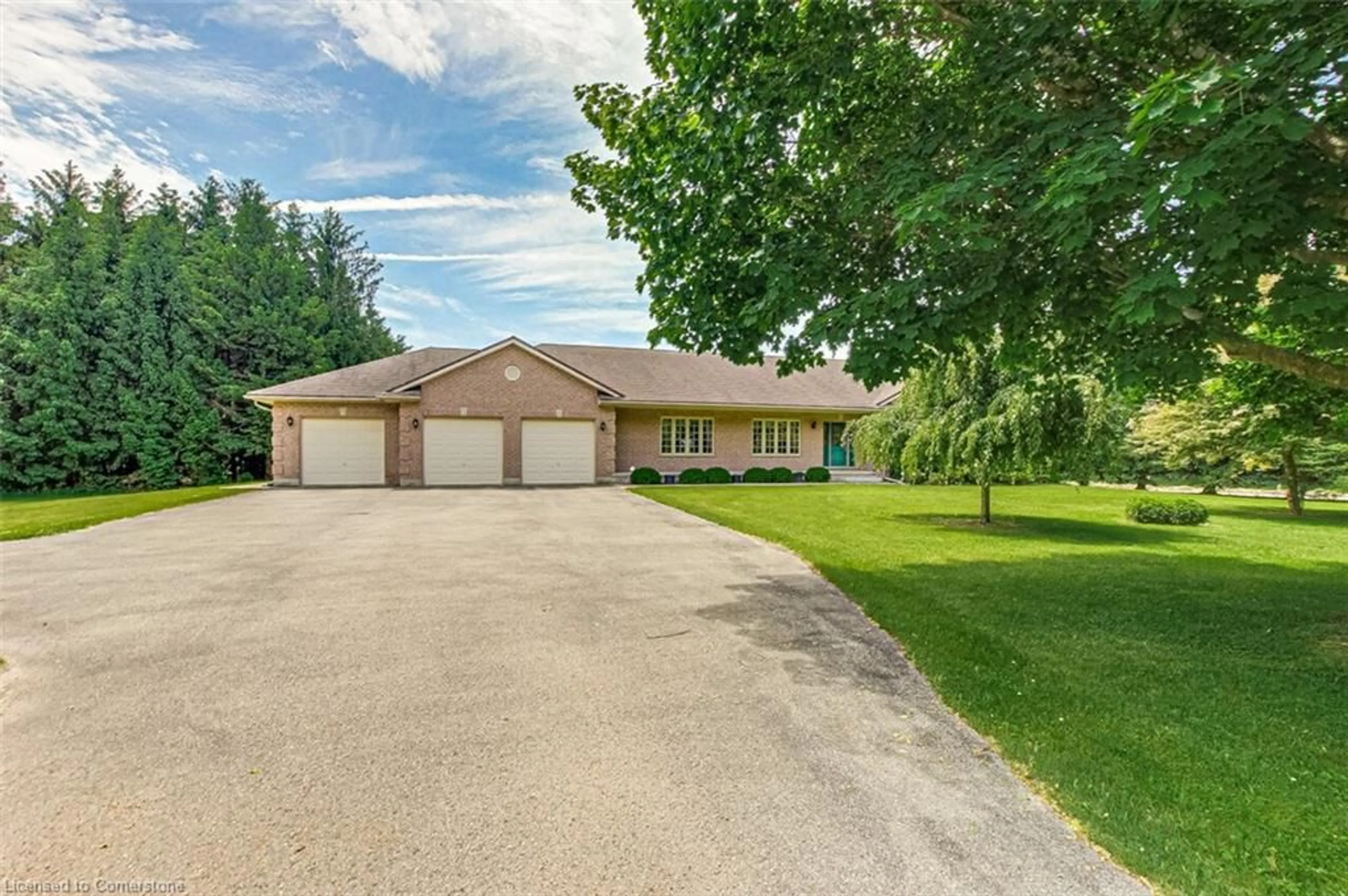 A pic from outside/outdoor area/front of a property/back of a property/a pic from drone, street for 1184 Windham 5 Rd, Vanessa Ontario N0E 1V0