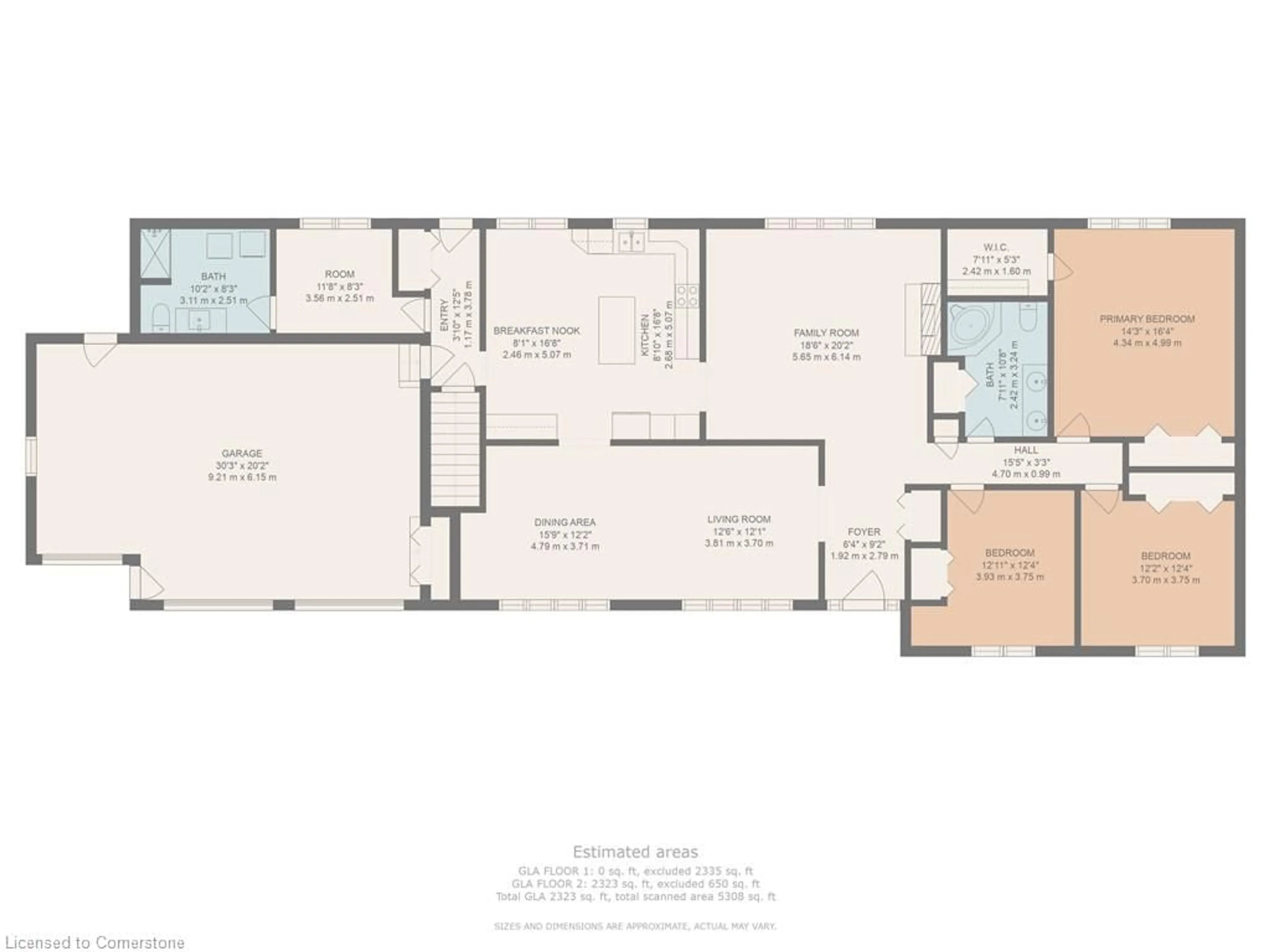 Floor plan for 1184 Windham 5 Rd, Vanessa Ontario N0E 1V0