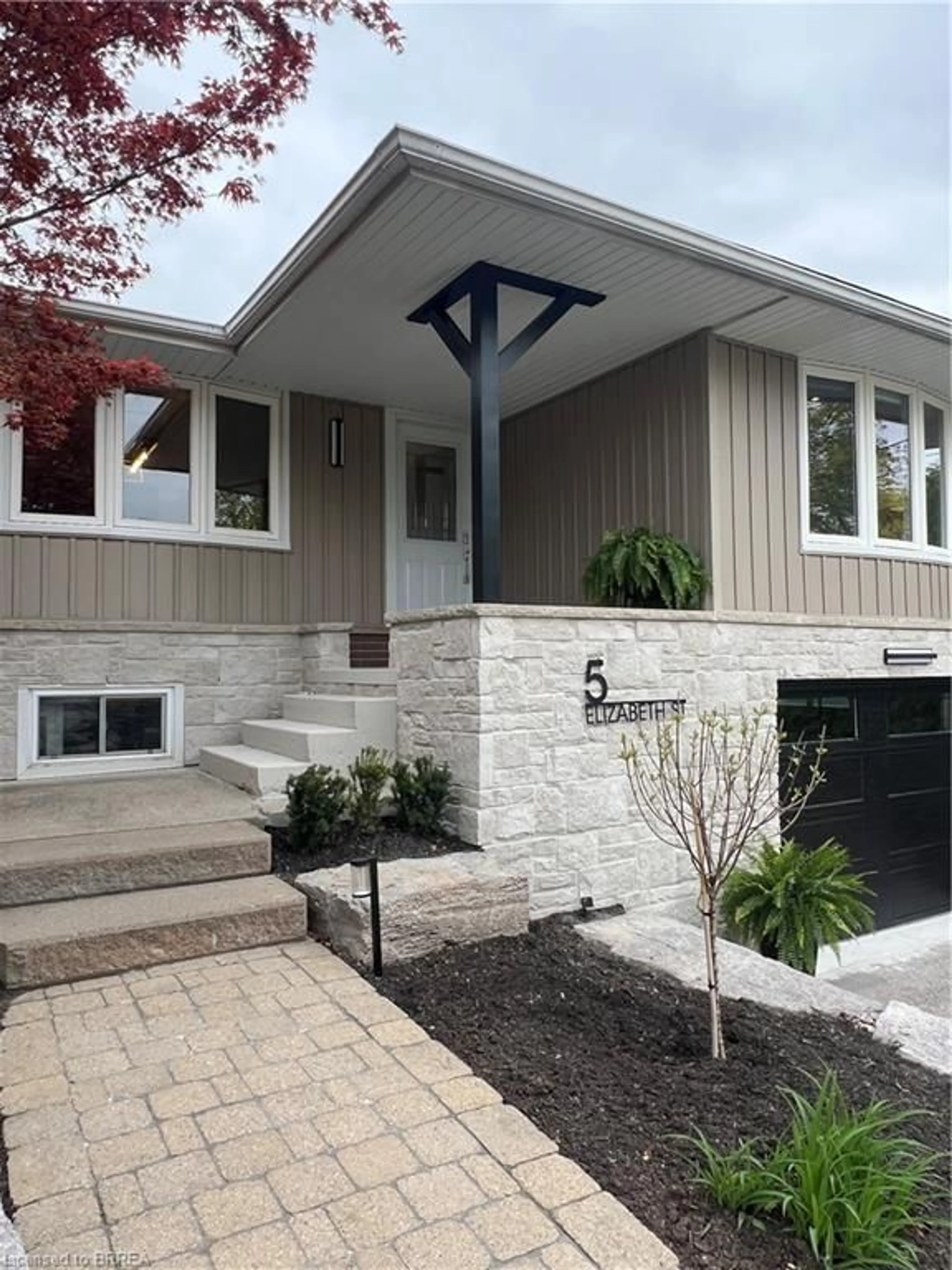 Home with brick exterior material, street for 5 Elizabeth St, St. George Ontario N0E 1N0