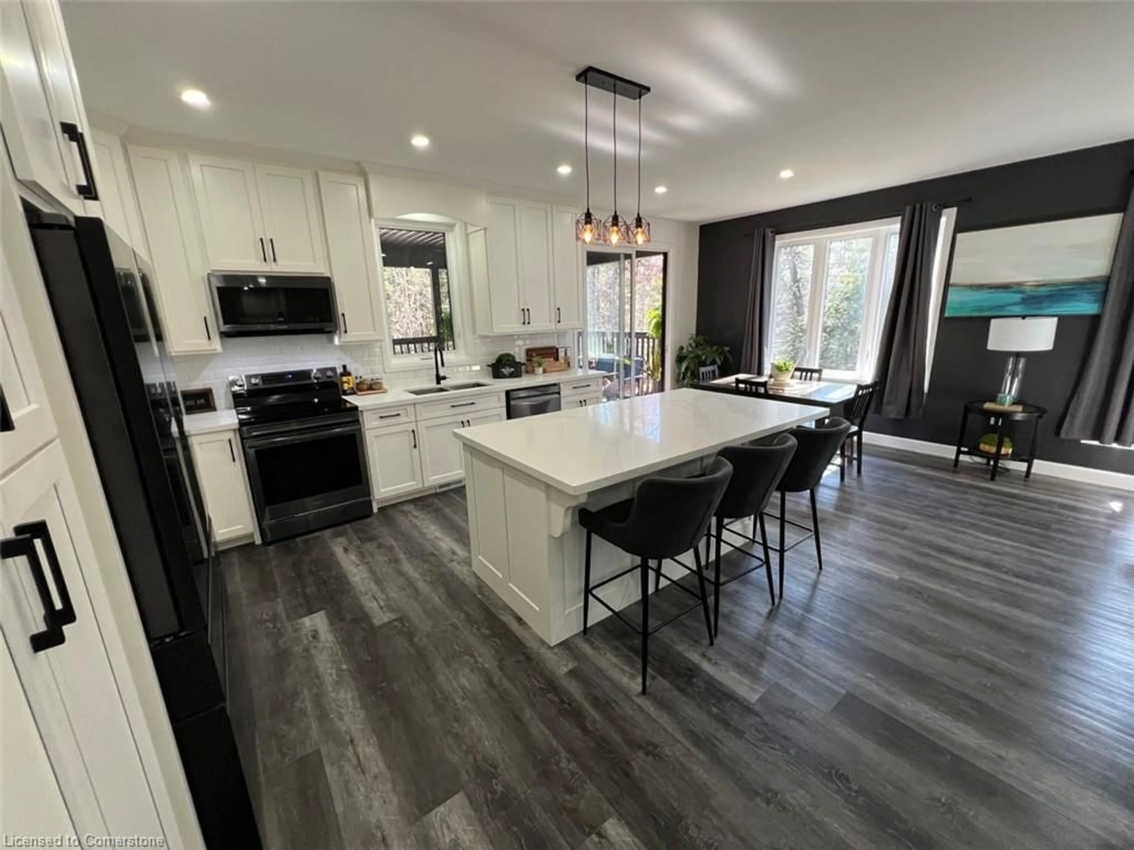 Open concept kitchen, unknown for 12407 County Road 503, Tory Hill Ontario K0L 2Y0