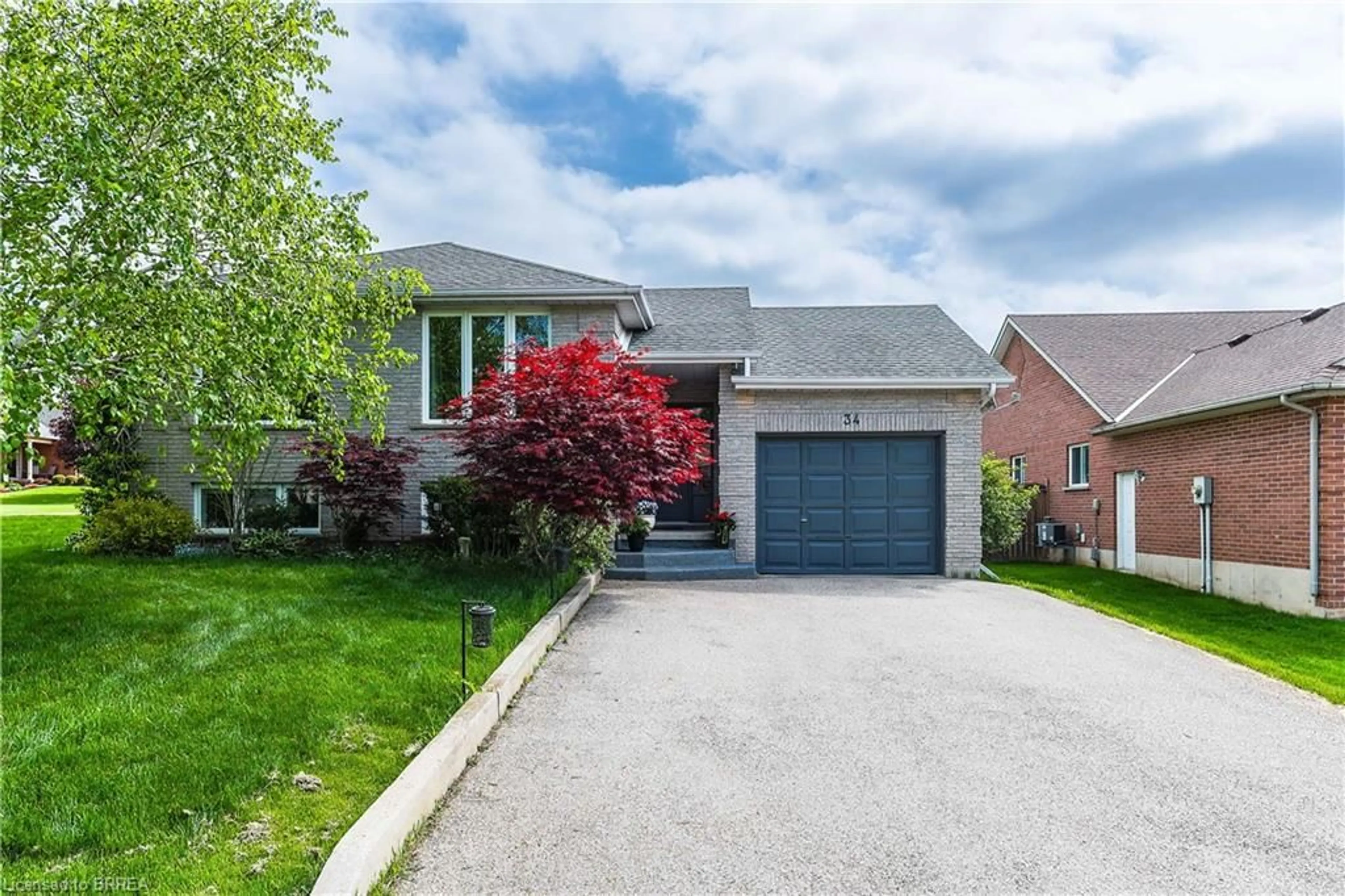 Home with brick exterior material, street for 34 King William St, St. George Ontario N0E 1N0
