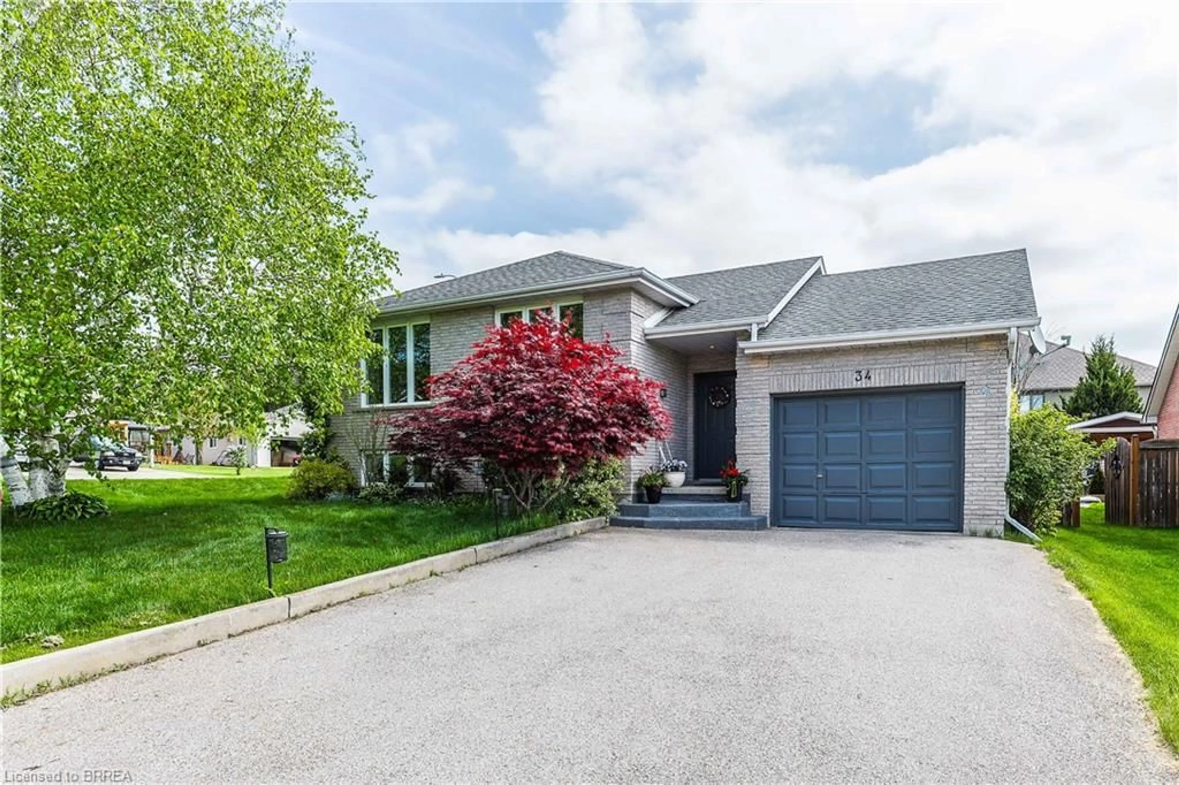 Home with brick exterior material, street for 34 King William St, St. George Ontario N0E 1N0
