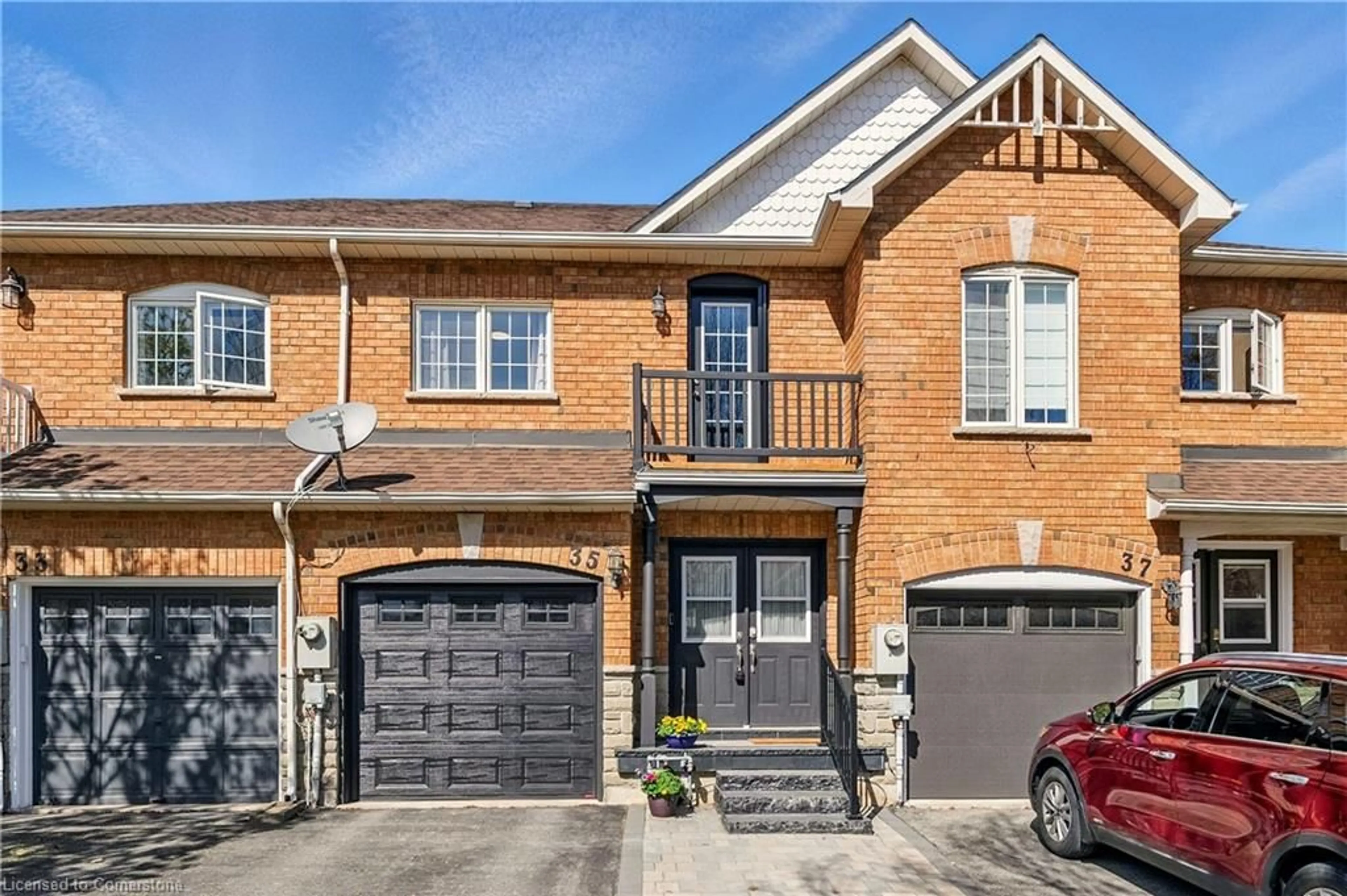 Home with brick exterior material, street for 35 Bradley Dr, Georgetown Ontario L7G 6B5