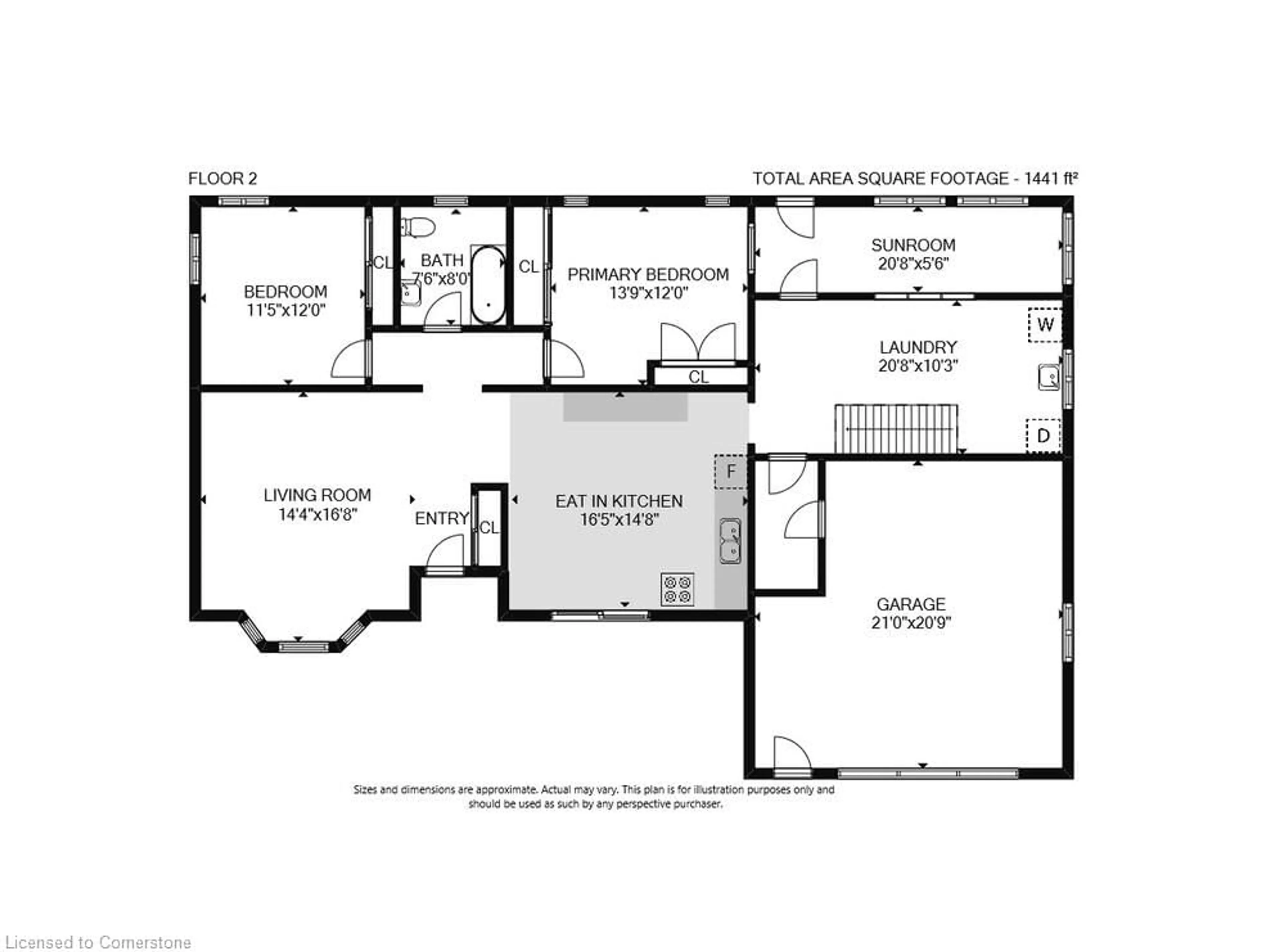 Floor plan for 5282 Springcreek Rd Rd, Beamsville Ontario L0R 2A0