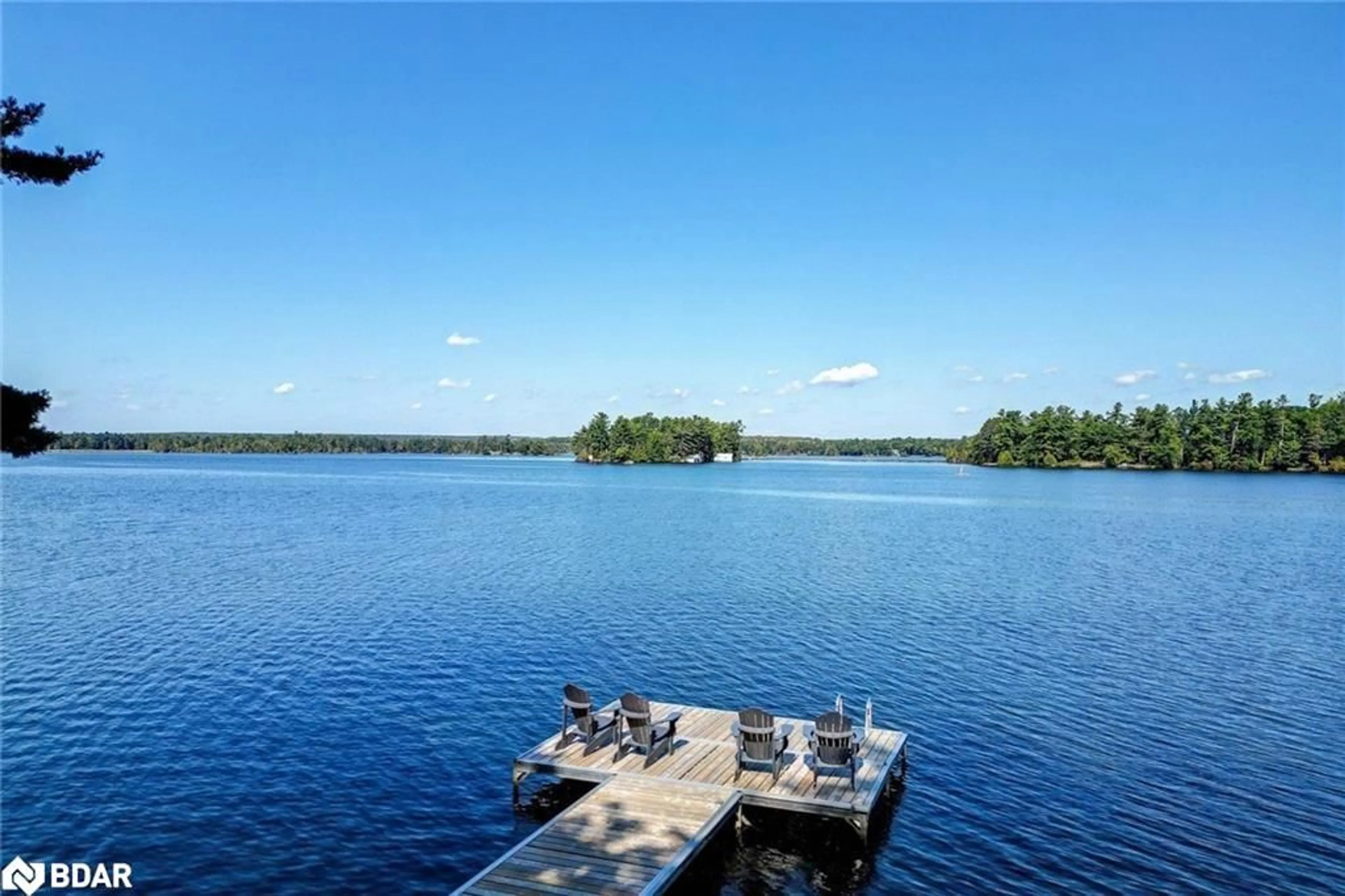 Patio, water/lake/river/ocean view for 3158 Spring Lane, Lakefield Ontario K0L 2H0