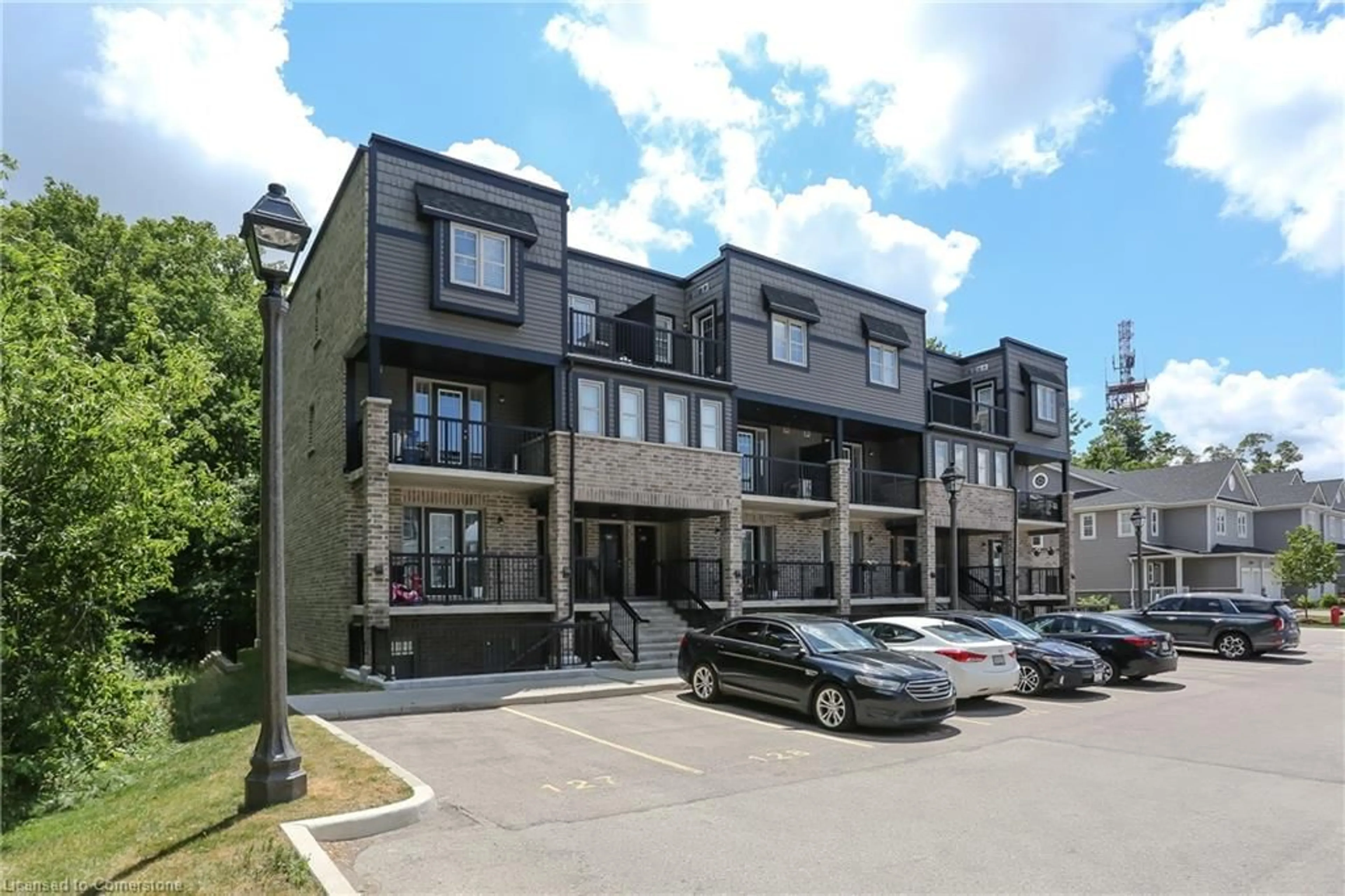 A pic from outside/outdoor area/front of a property/back of a property/a pic from drone, unknown for 1989 Ottawa St #29D, Kitchener Ontario N2E 0G7