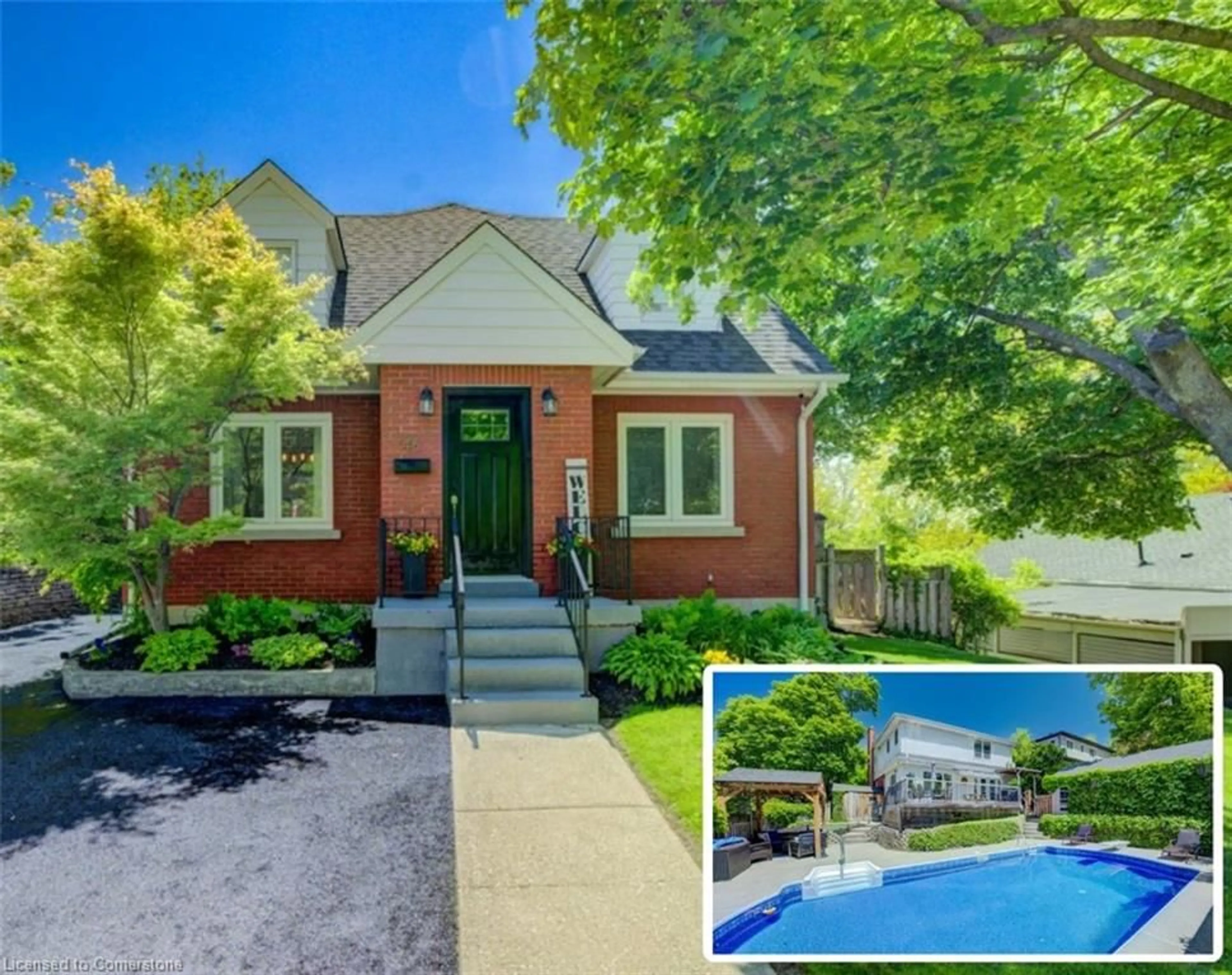 Home with brick exterior material, street for 46 Westmount Blvd, Brantford Ontario N3T 5J2