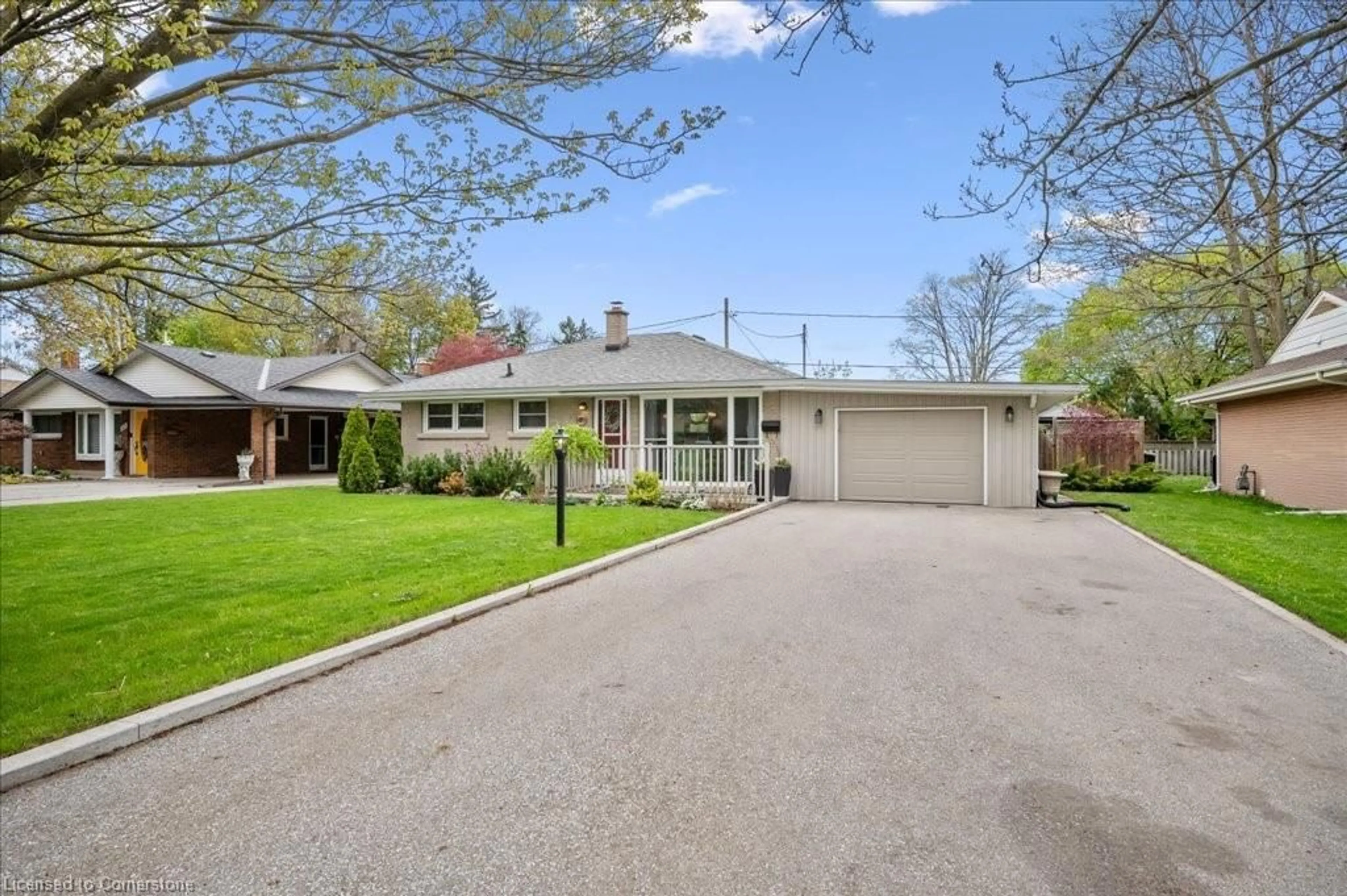 A pic from outside/outdoor area/front of a property/back of a property/a pic from drone, street for 1419 Fairview Rd, Cambridge Ontario N3H 4M5