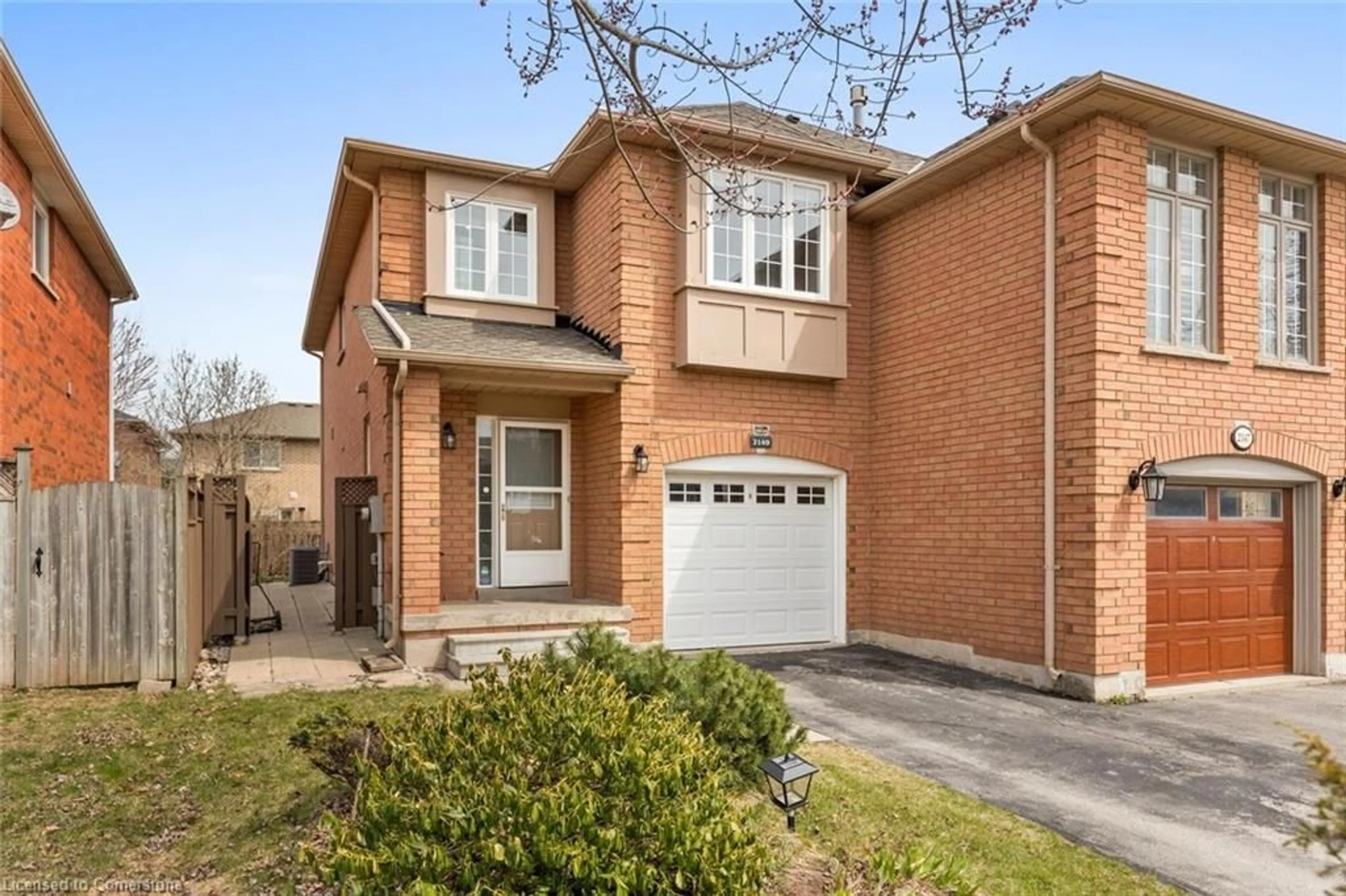 Home with brick exterior material, street for 2149 Shorncliffe Blvd, Oakville Ontario L6M 3W7