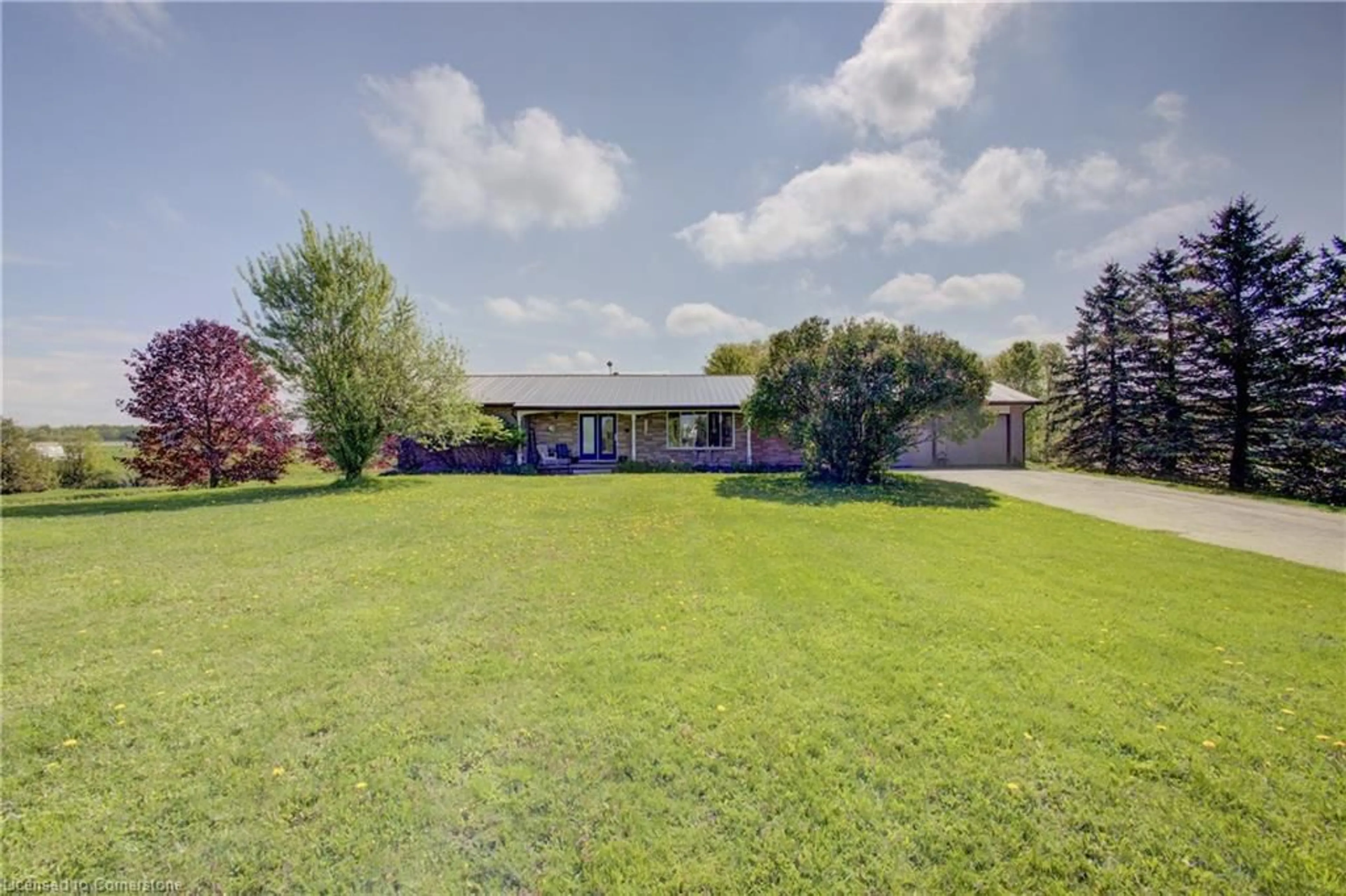 A pic from outside/outdoor area/front of a property/back of a property/a pic from drone, unknown for 8989 Concession 11 Rd, Mount Forest Ontario N0G 2L0