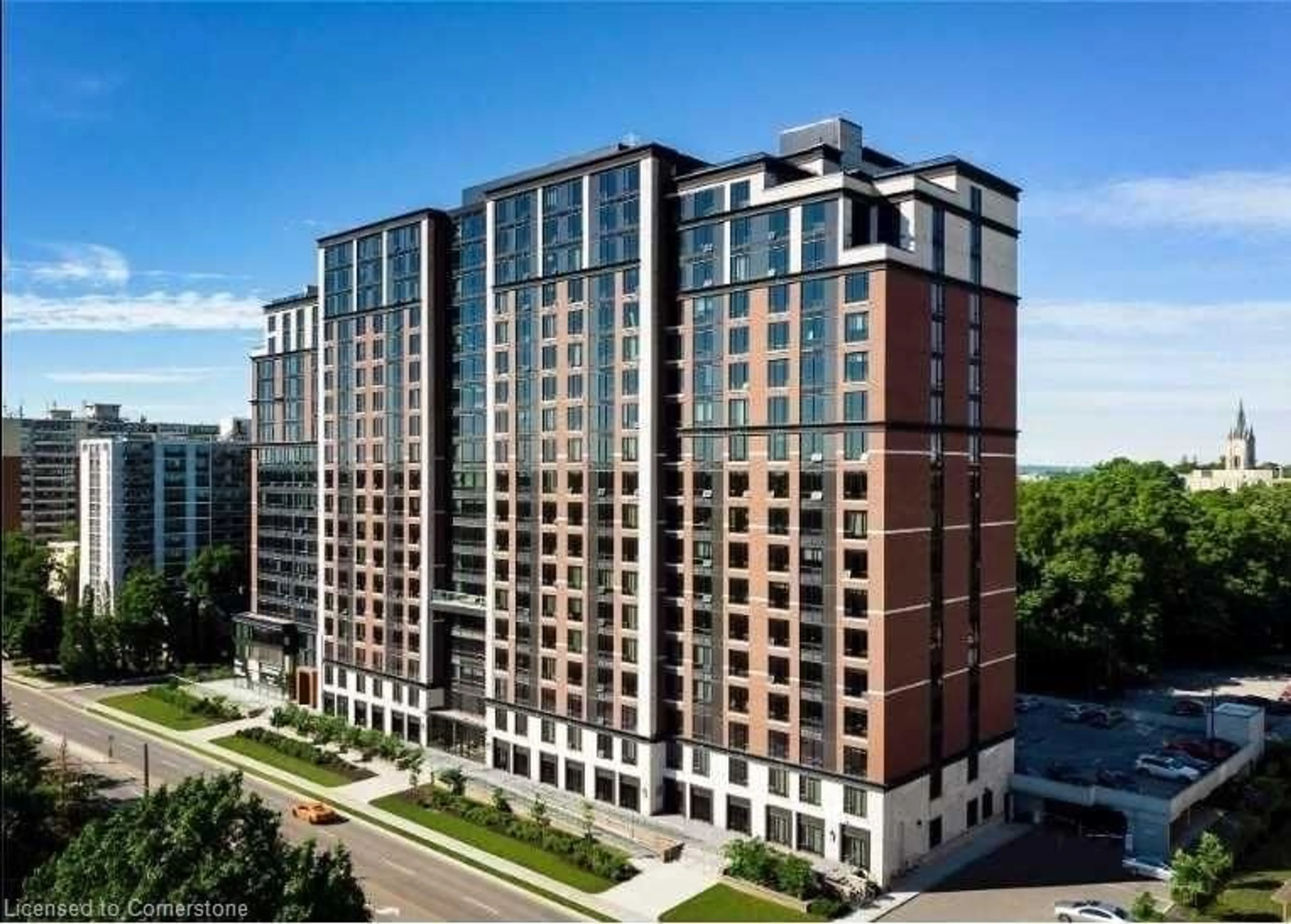 A pic from outside/outdoor area/front of a property/back of a property/a pic from drone, building for 1235 Richmond St #1211, London Ontario N6A 0C1