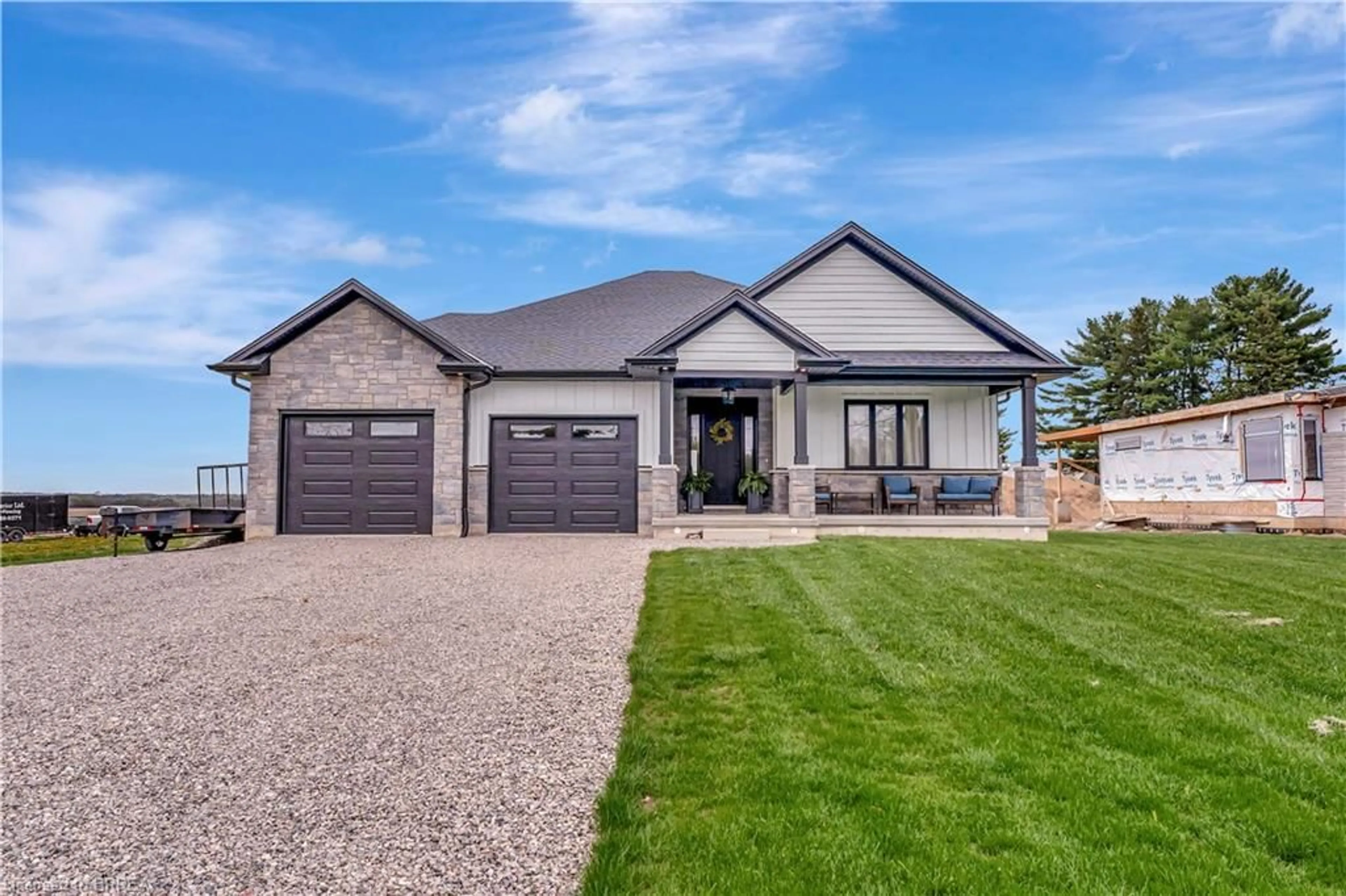 Home with brick exterior material, street for 56748 Eden Line, Eden Ontario N0J 1H0