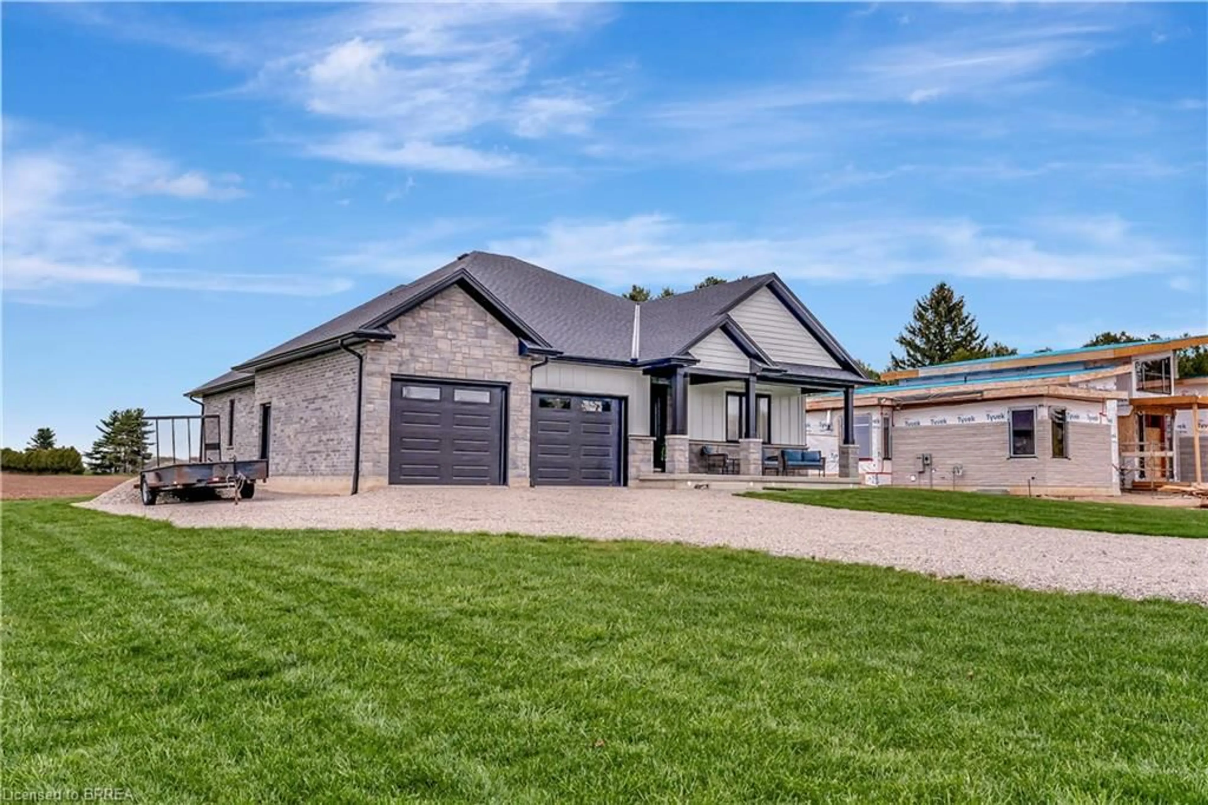 Home with brick exterior material, street for 56748 Eden Line, Eden Ontario N0J 1H0