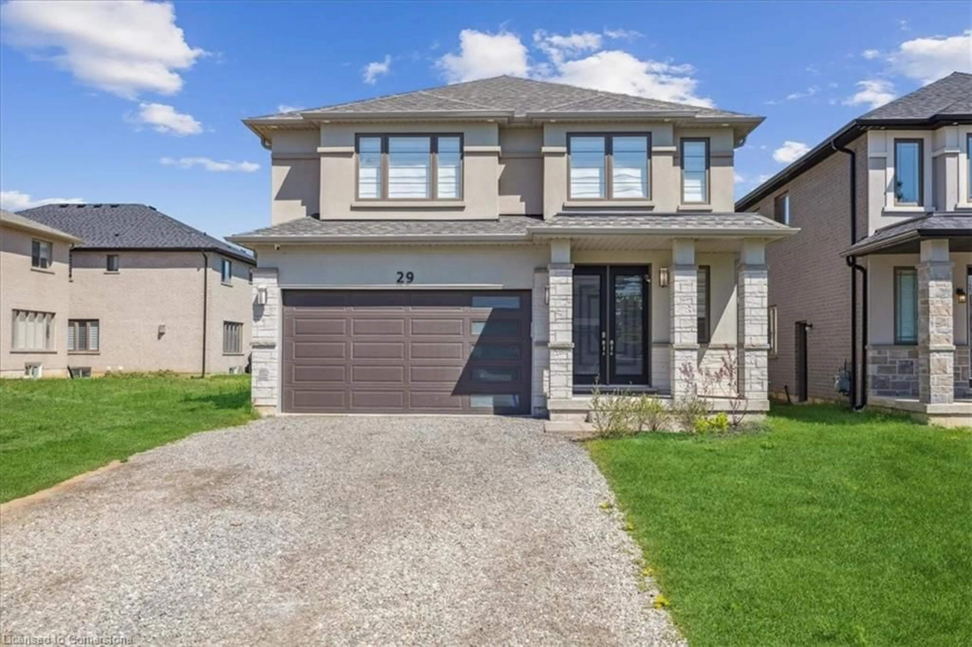 Home with brick exterior material, street for 29 Roselawn Ave, Ancaster Ontario L9G 0H9
