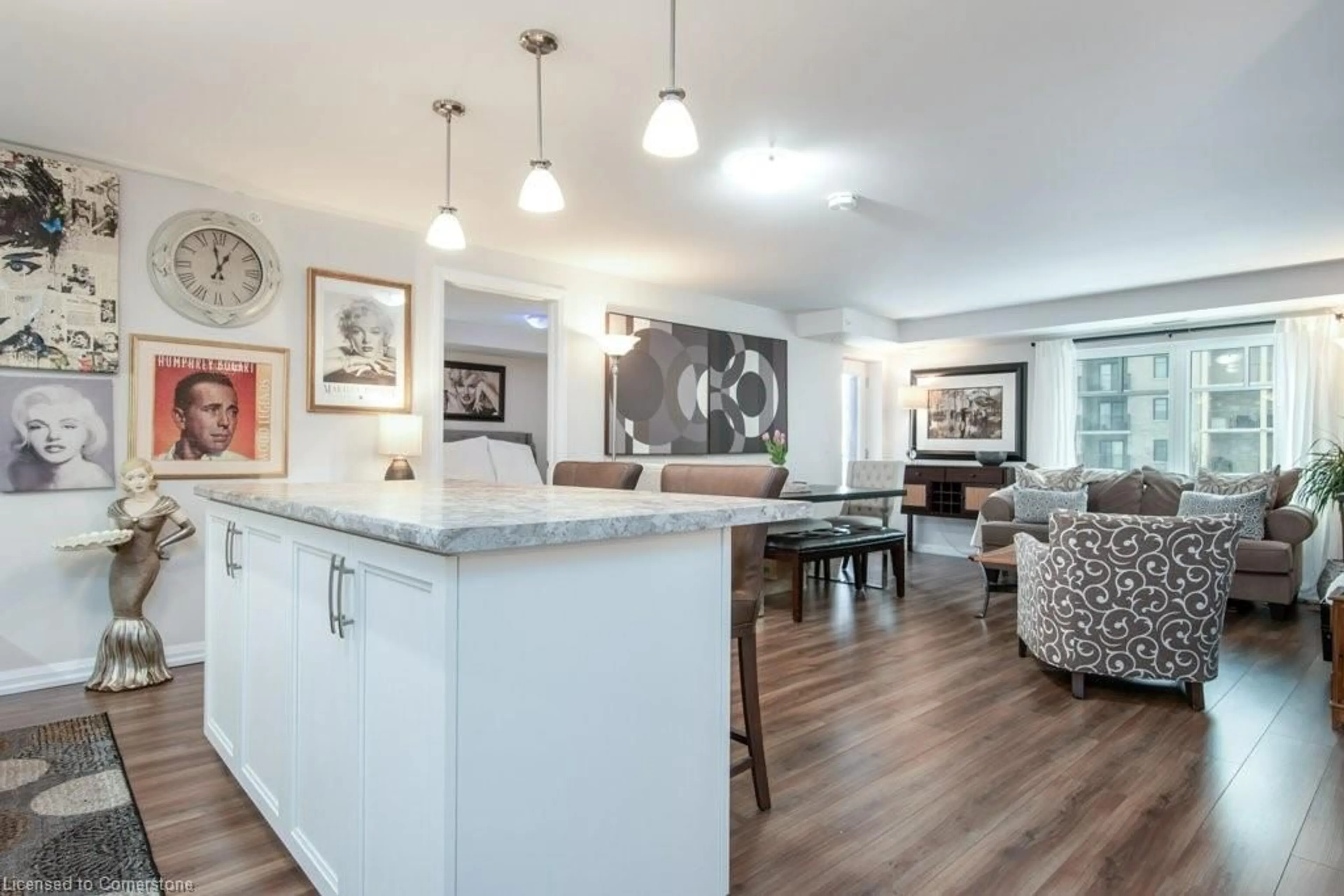 Open concept kitchen, unknown for 778 Laurelwood Dr #303, Waterloo Ontario N2V 0A8