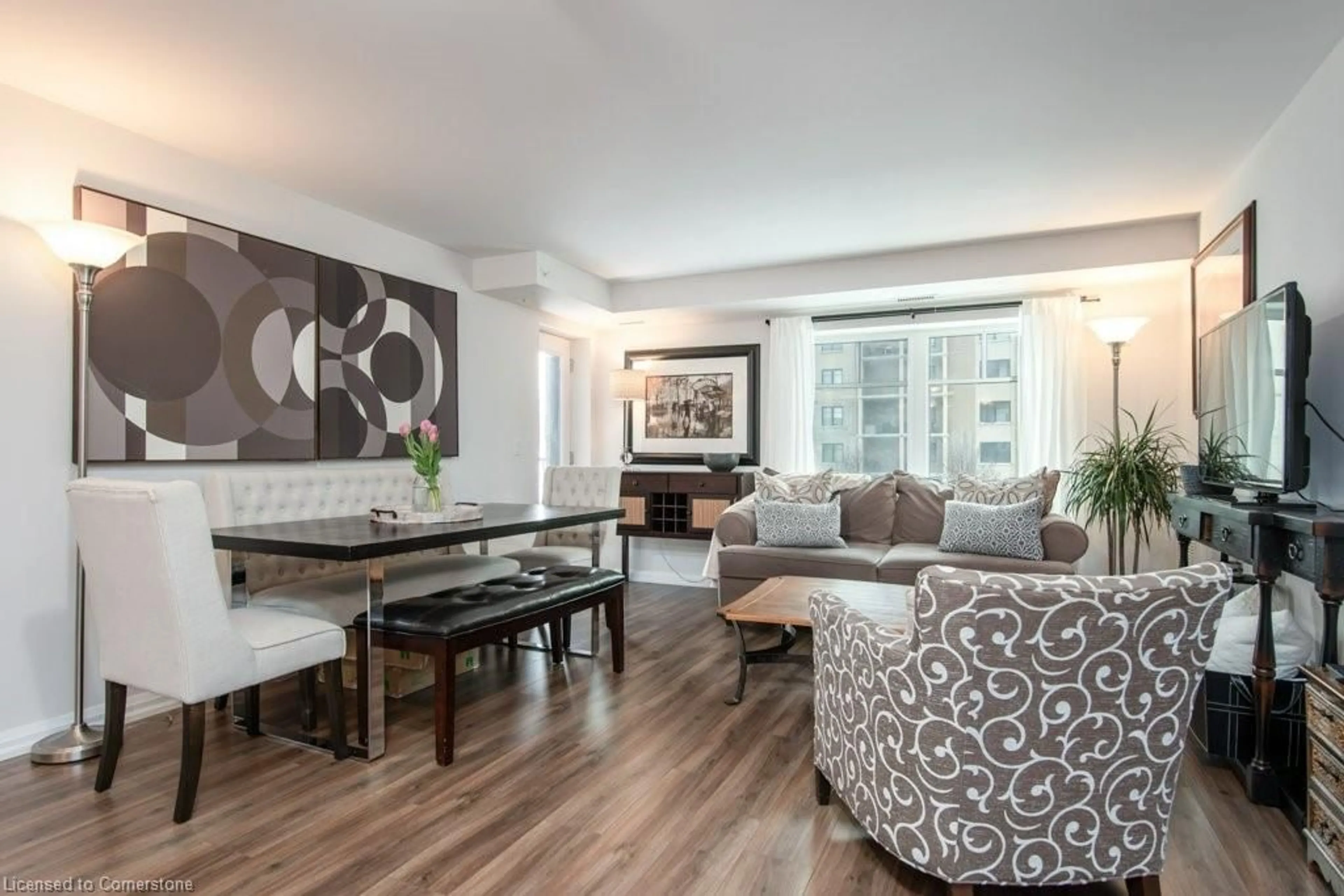 Living room with furniture, unknown for 778 Laurelwood Dr #303, Waterloo Ontario N2V 0A8