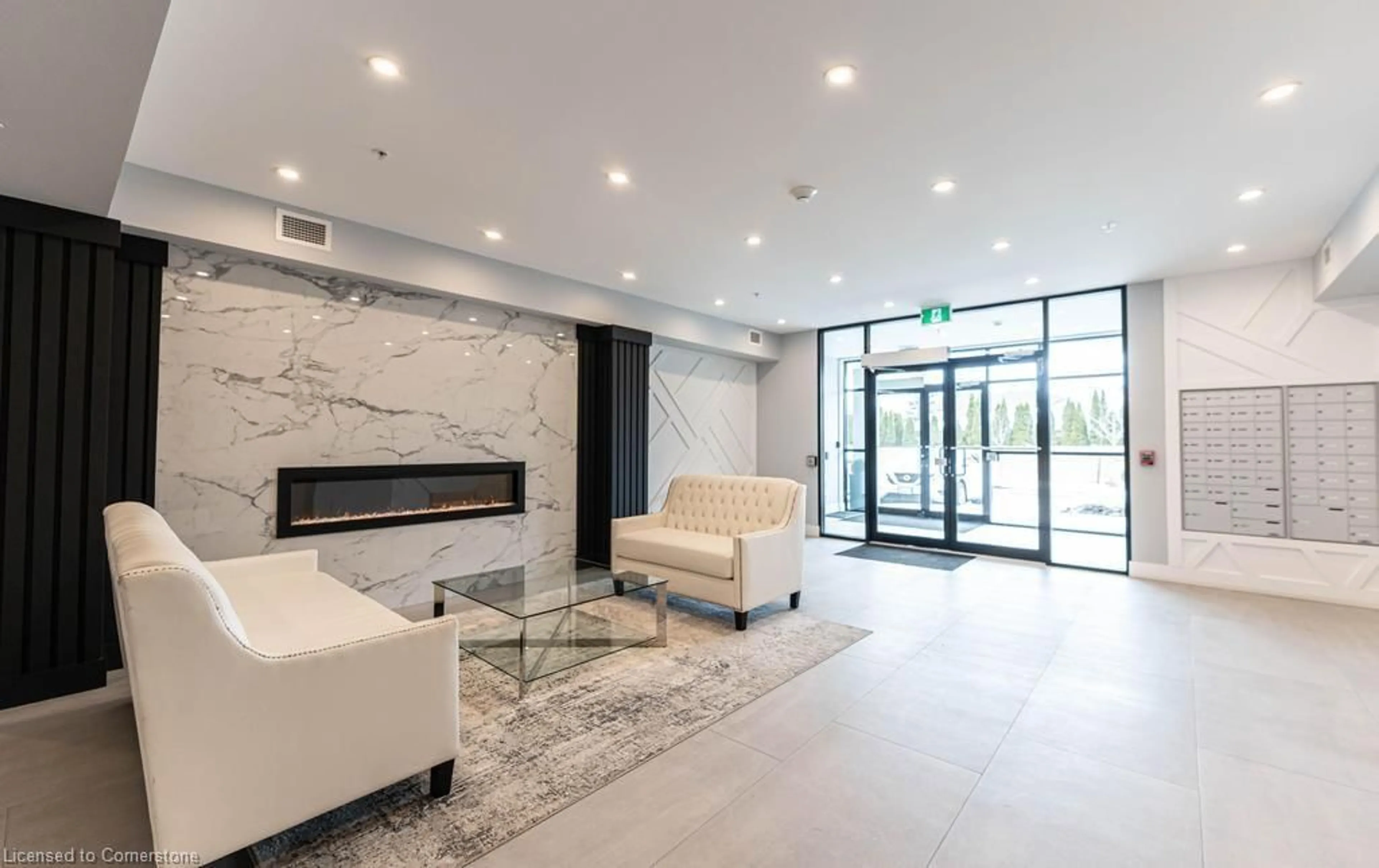 Lobby for 120 Springvalley Cres #404, Hamilton Ontario L9C 0E4