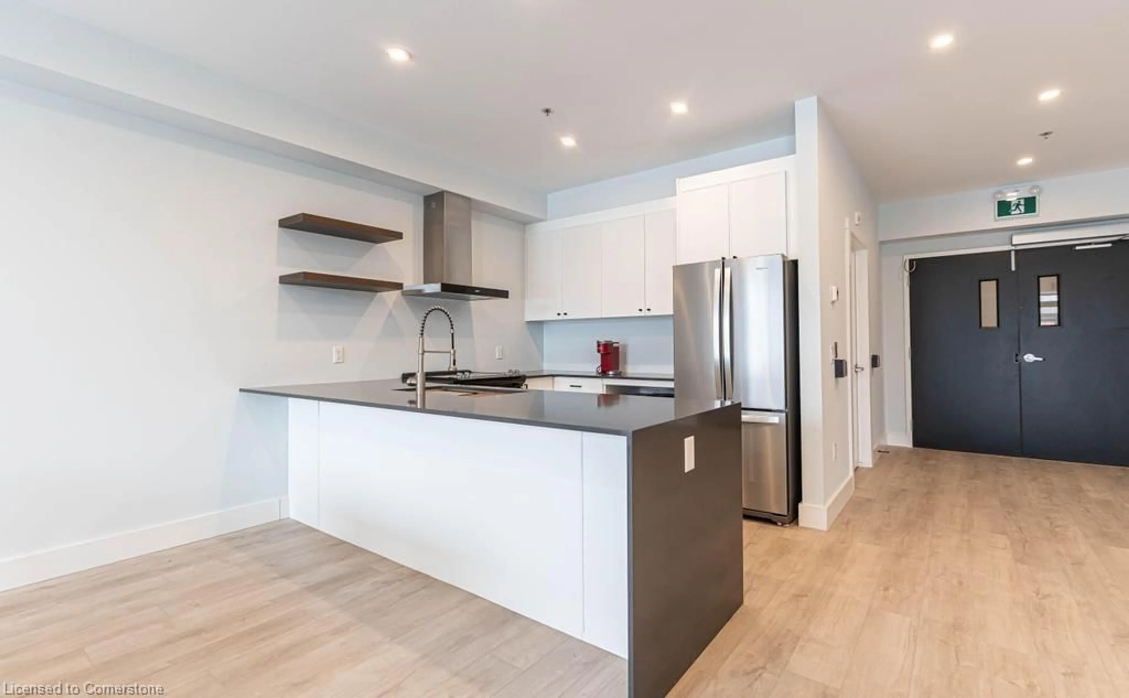 Open concept kitchen, unknown for 120 Springvalley Cres #404, Hamilton Ontario L9C 0E4