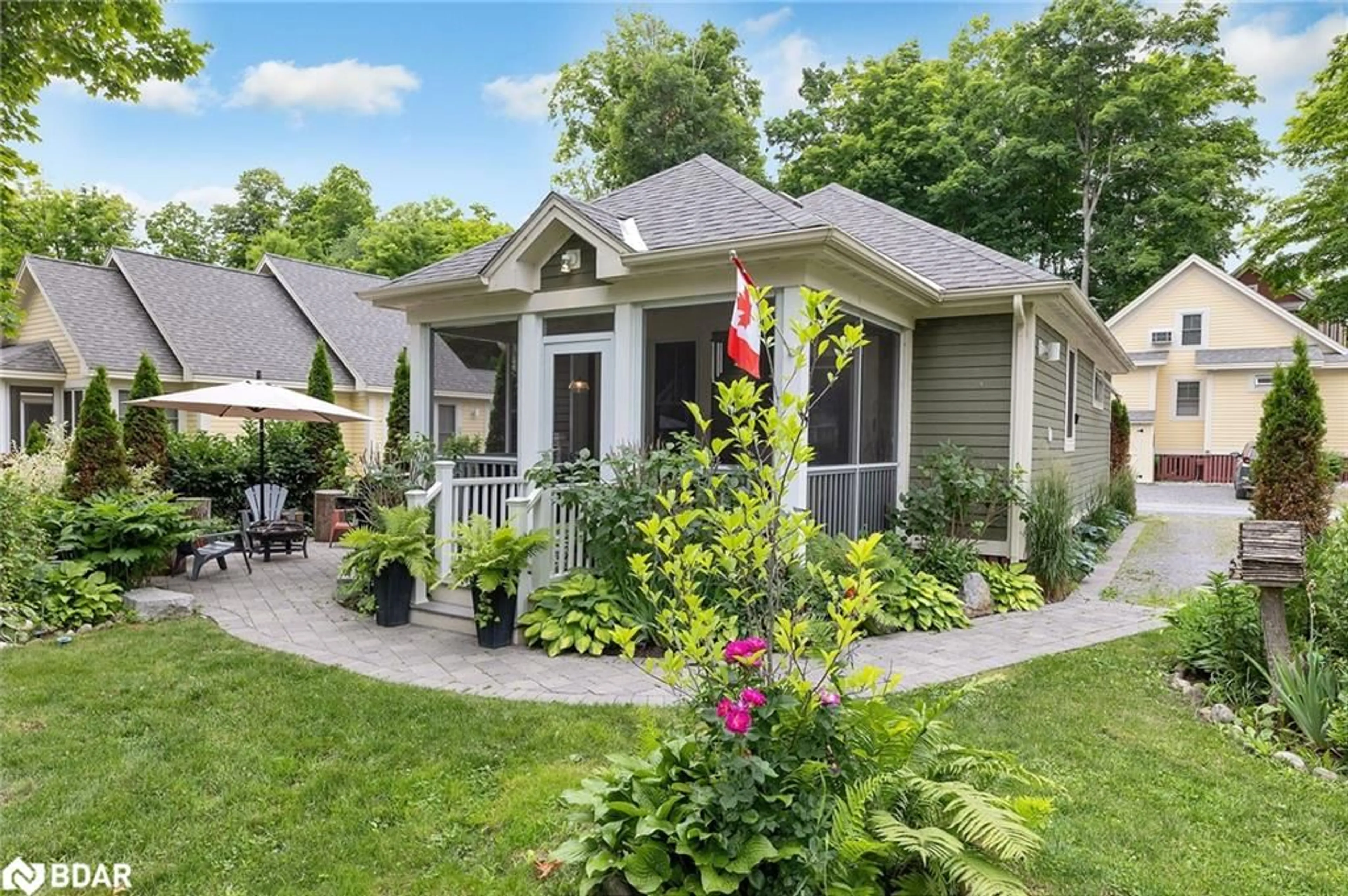 Home with vinyl exterior material, street for 7 Hollow Lane, Cherry Valley Ontario K0K 1P0